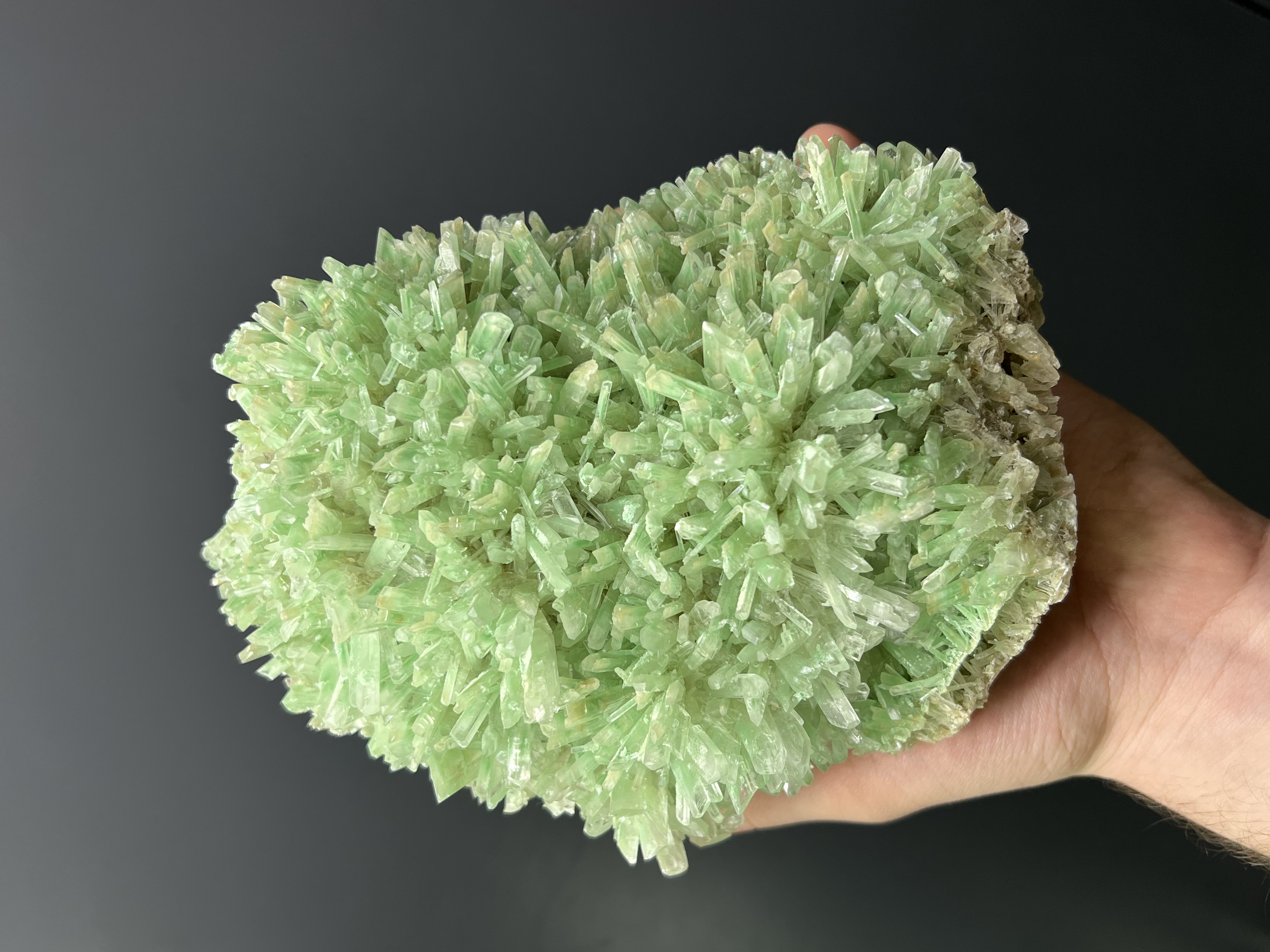 Very Very Special! Green Selenite Crystal