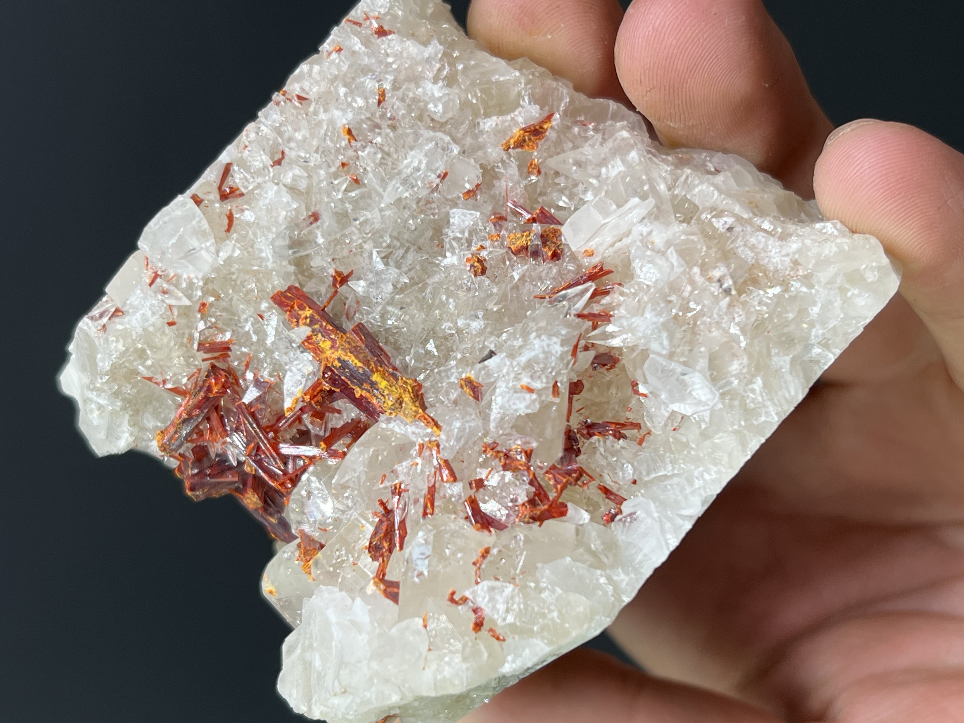 Realgar And Orpiment On Colemanite