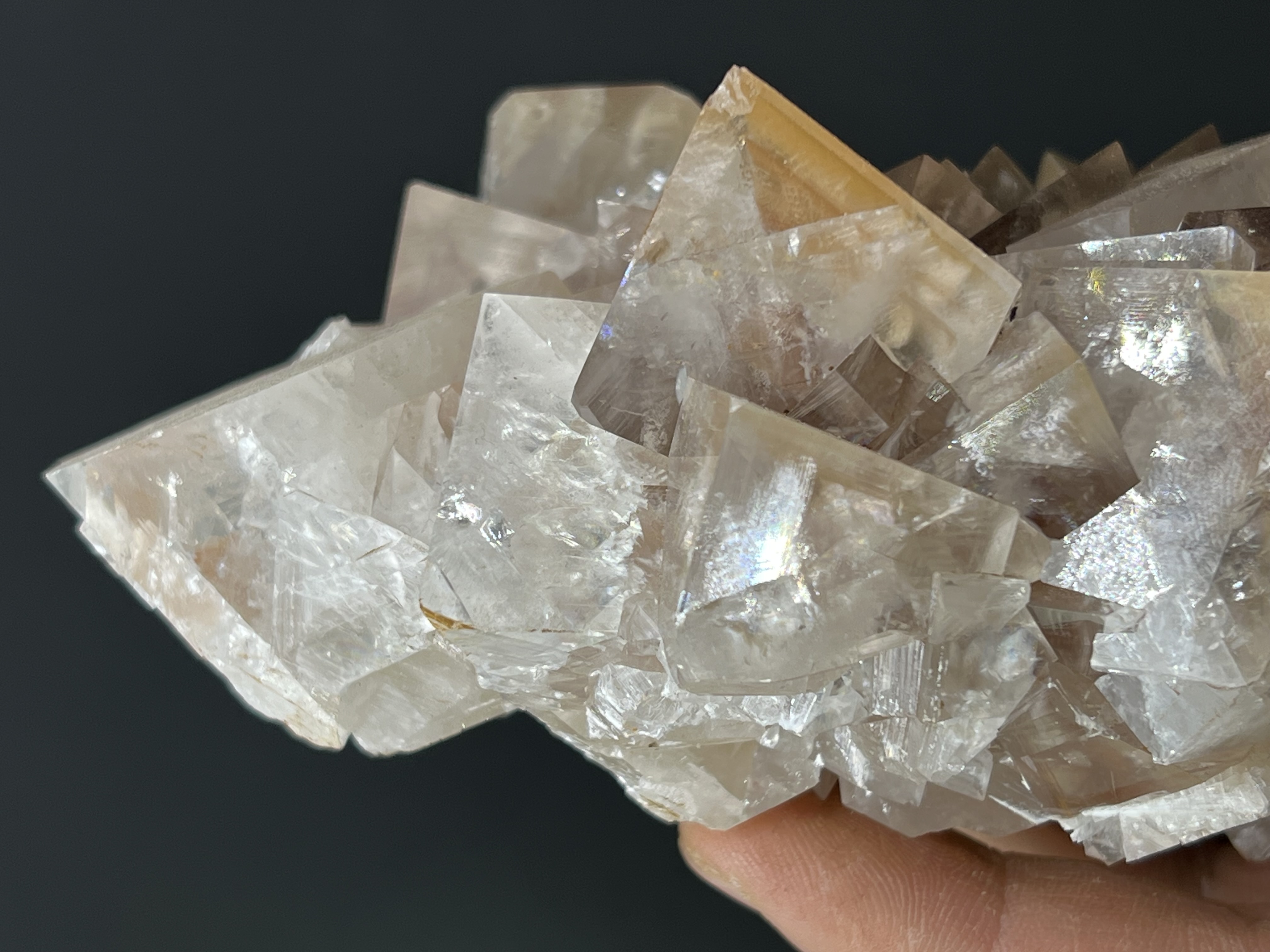 Very Unique! Clear Crystal Calcite Specimen