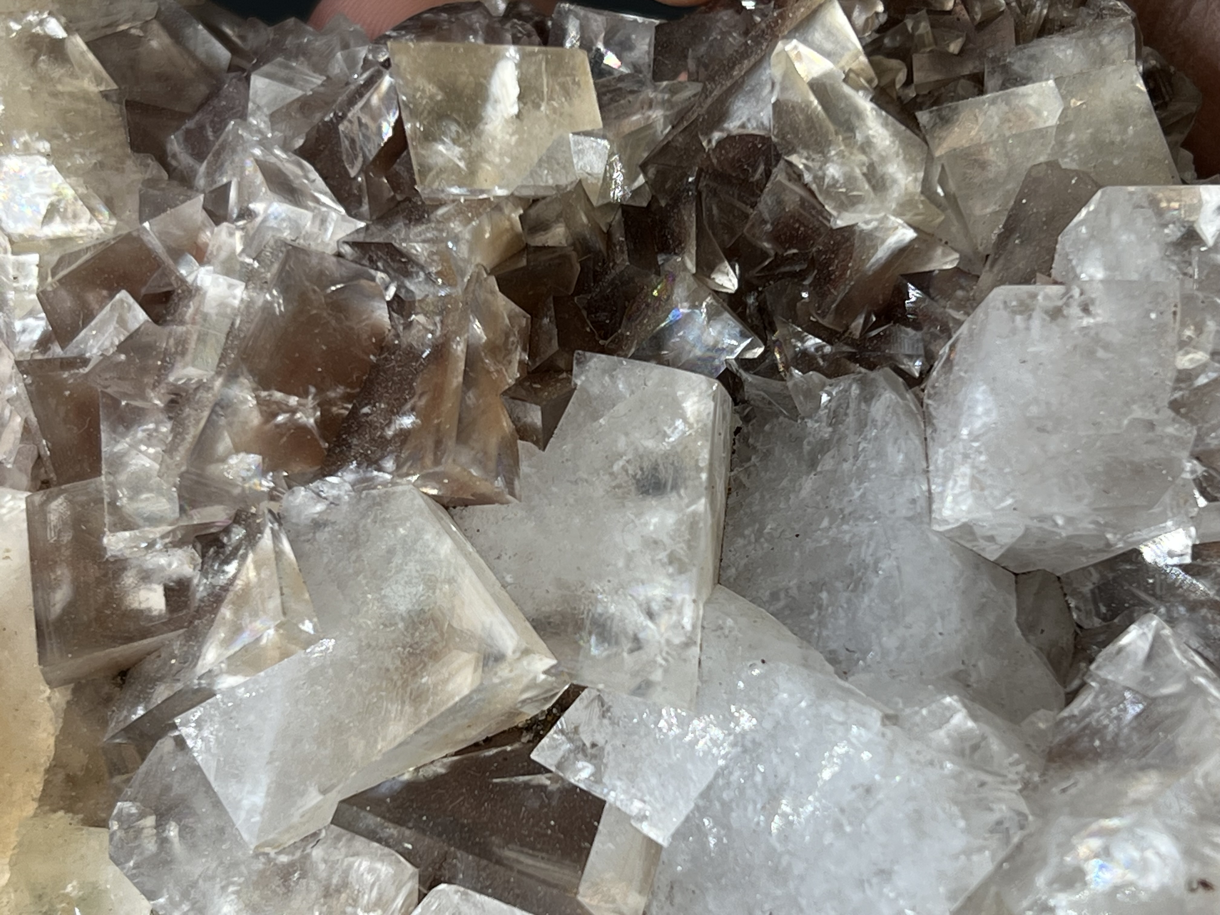 Very Unique! Clear Crystal Calcite Specimen