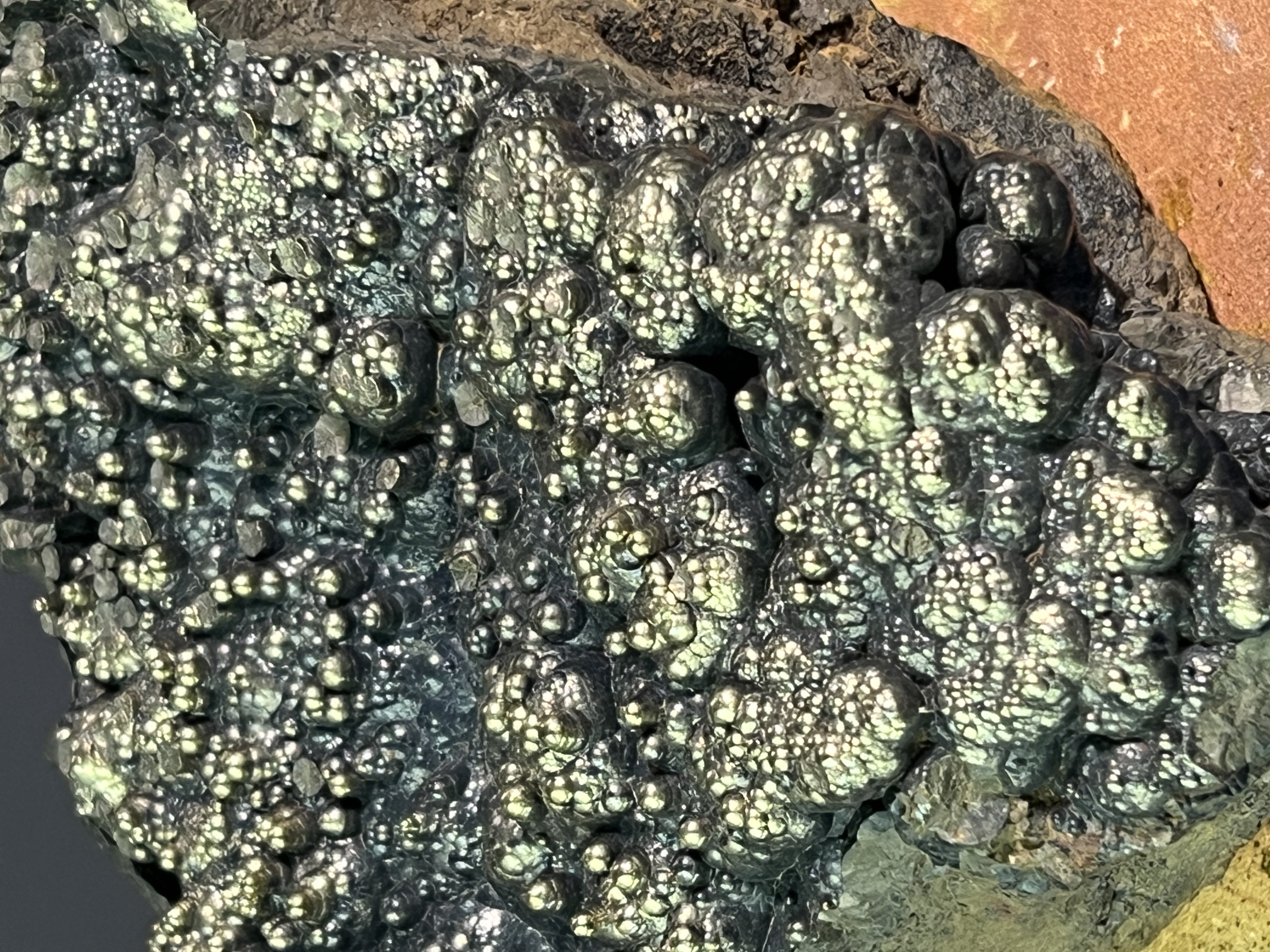 Museum Quality Very Special Golden Color Botryoidal Goethite