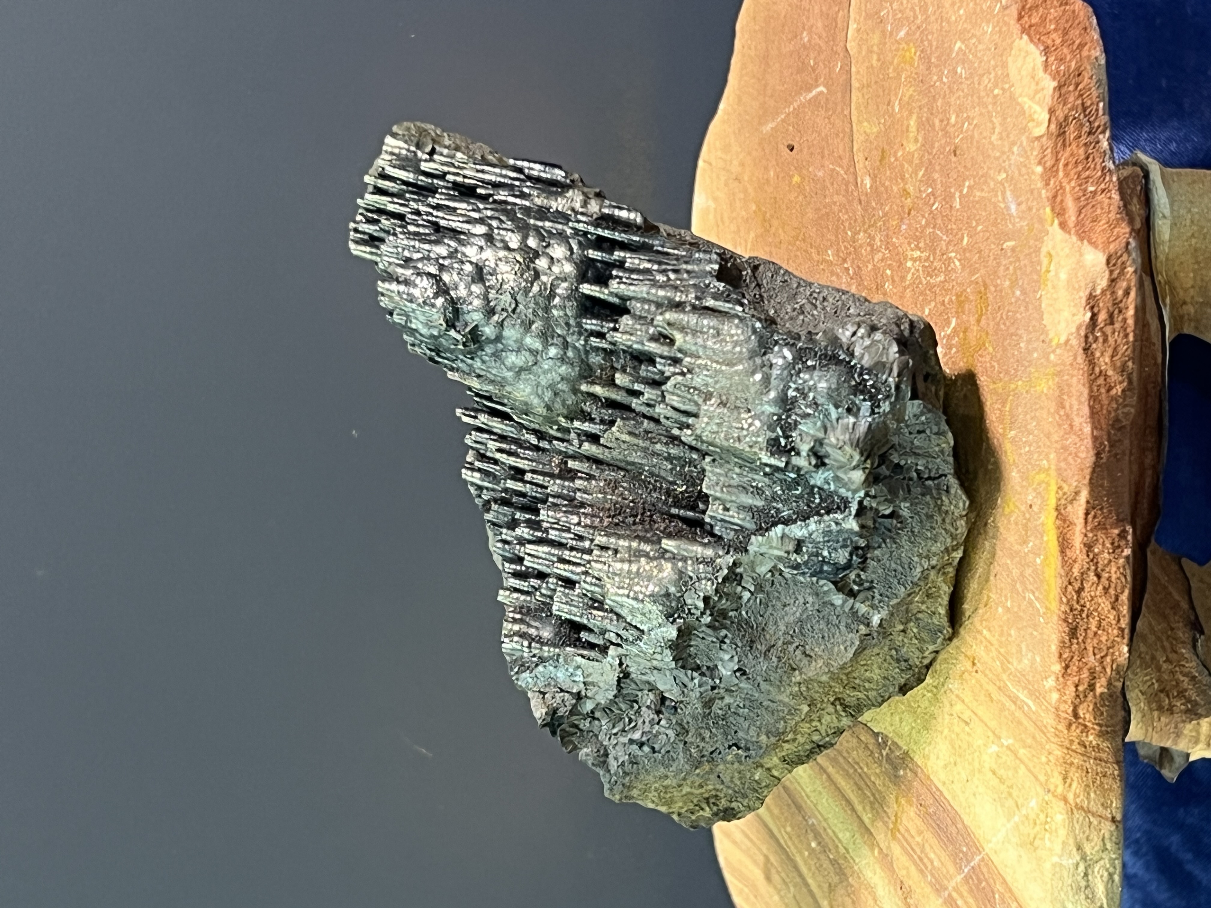 Very Special Golden Color Stalactite Goethite, For Special Collection 