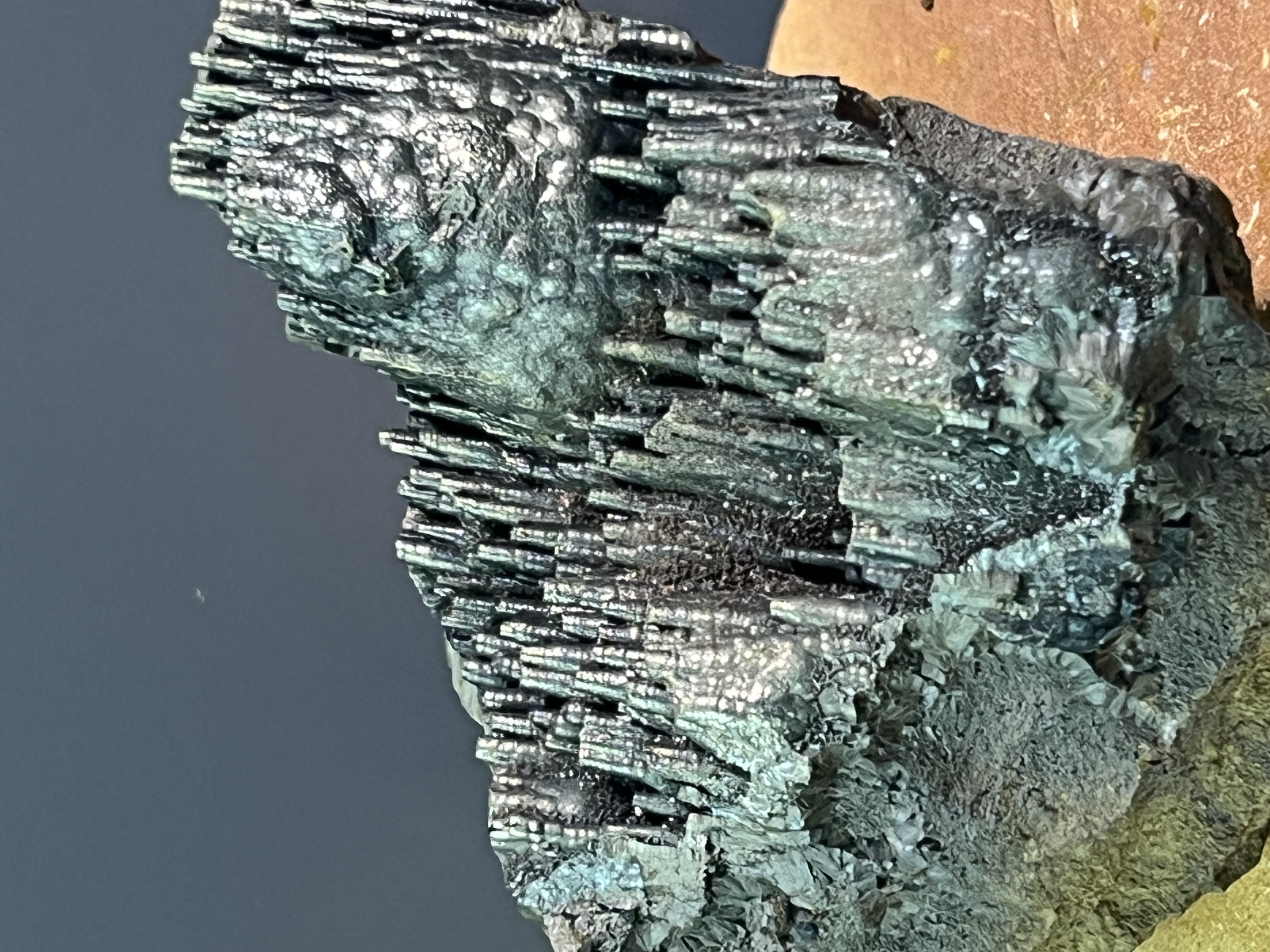 Very Special Golden Color Stalactite Goethite, For Special Collection 