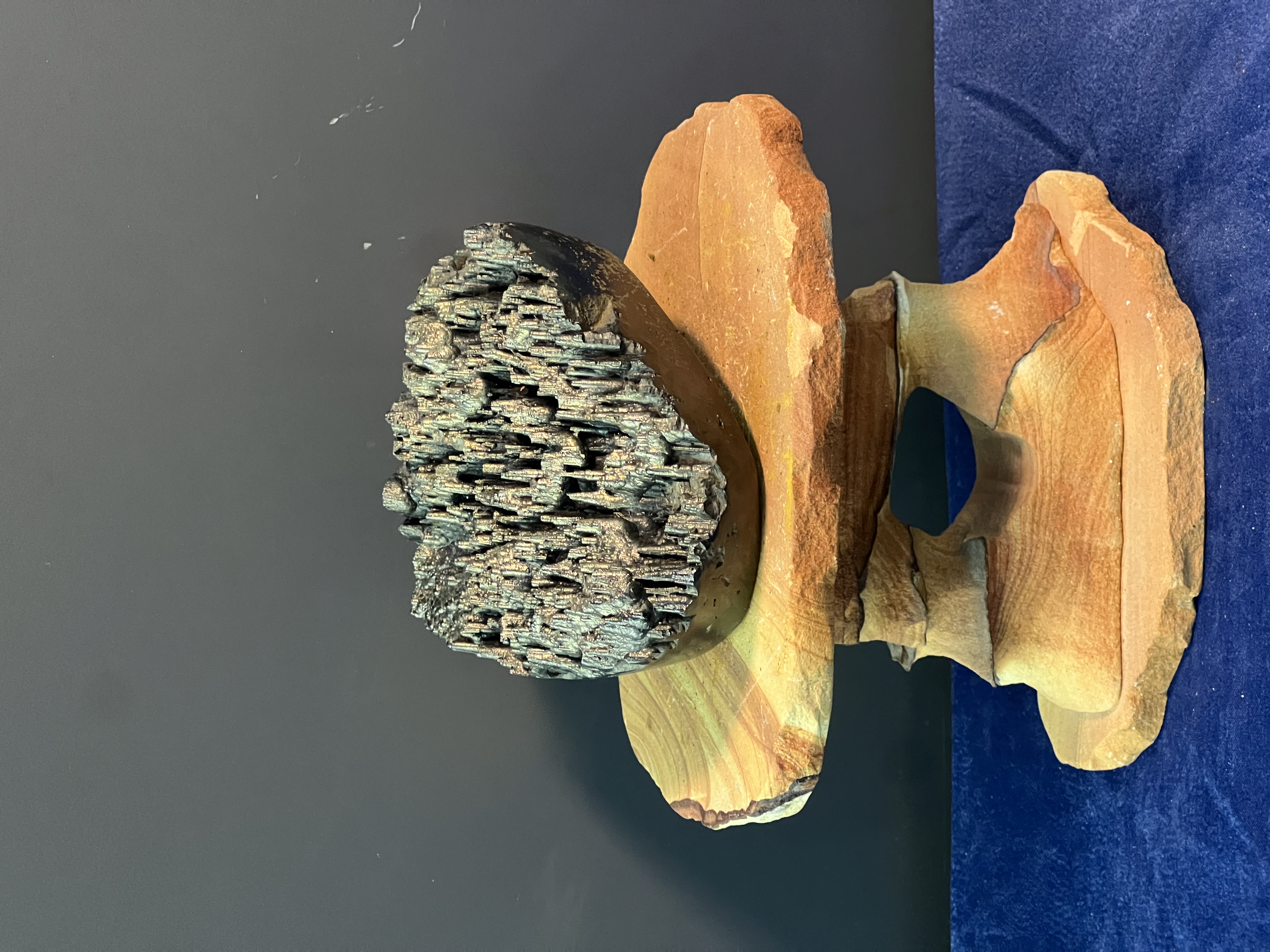 Museum Quality Very Special Quality Golden Color Stalactite Goethite 