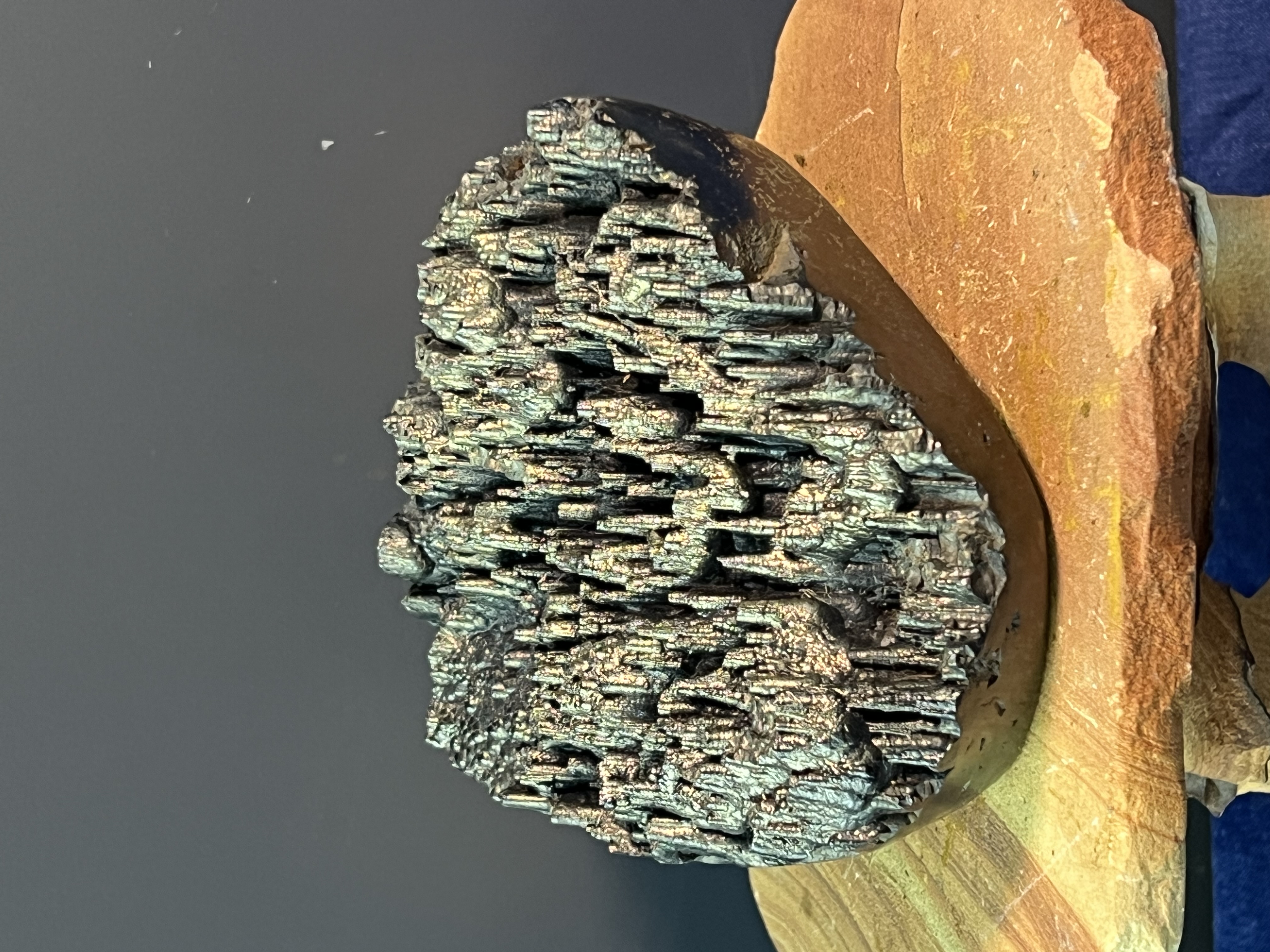 Museum Quality Very Special Quality Golden Color Stalactite Goethite 