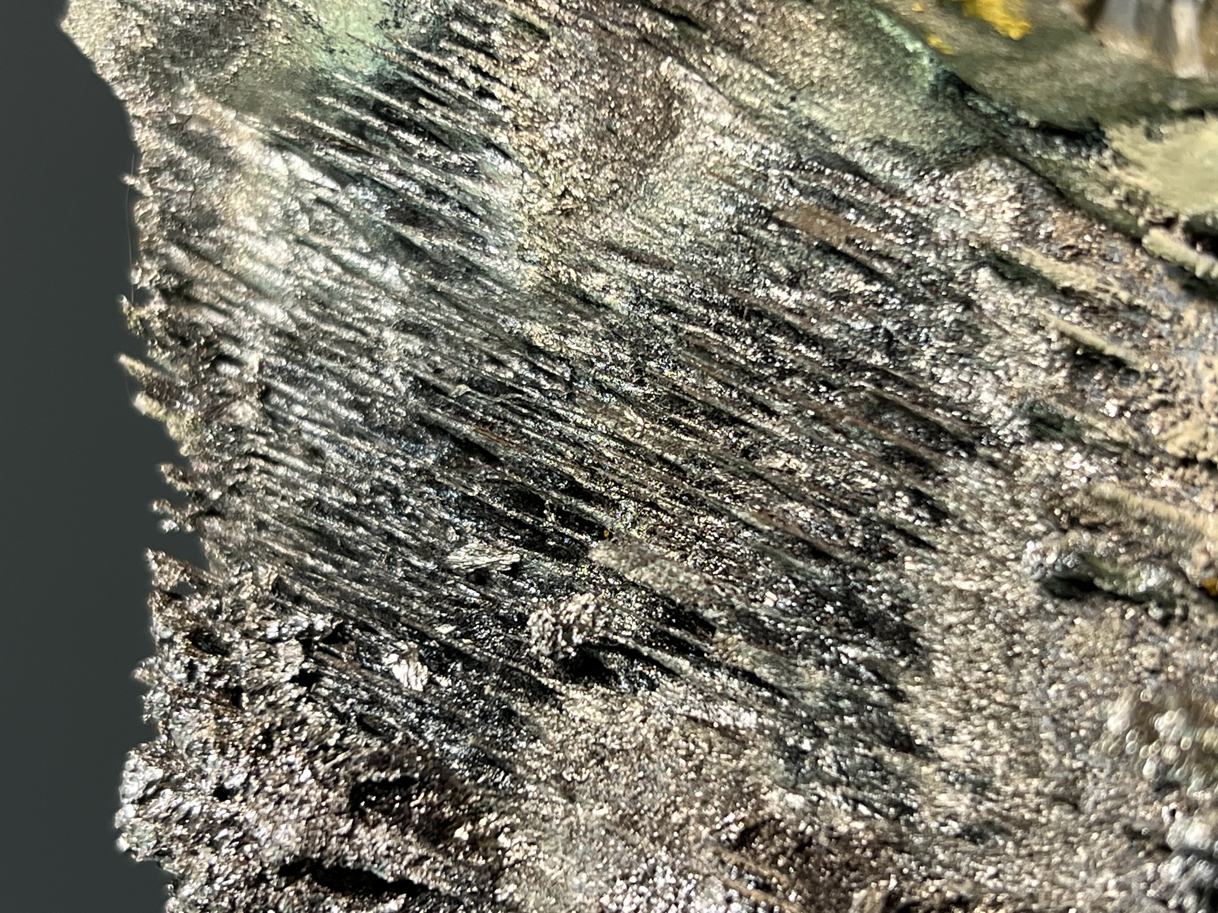 Museum Quality Very Special Specularite With Stalactite Goethite