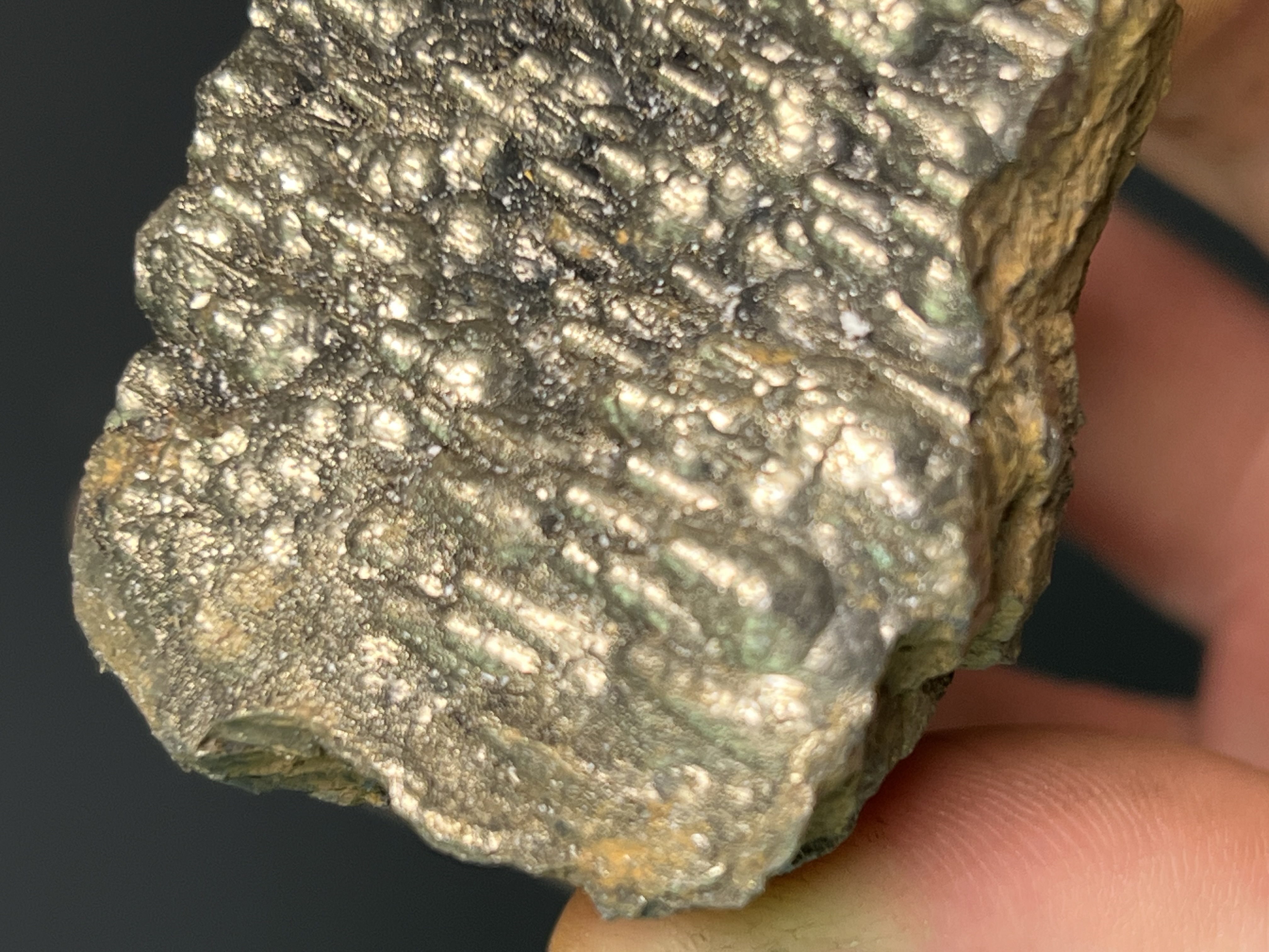 Very Special Golden Color Stalactite And Botryoidal Formation Goethite 