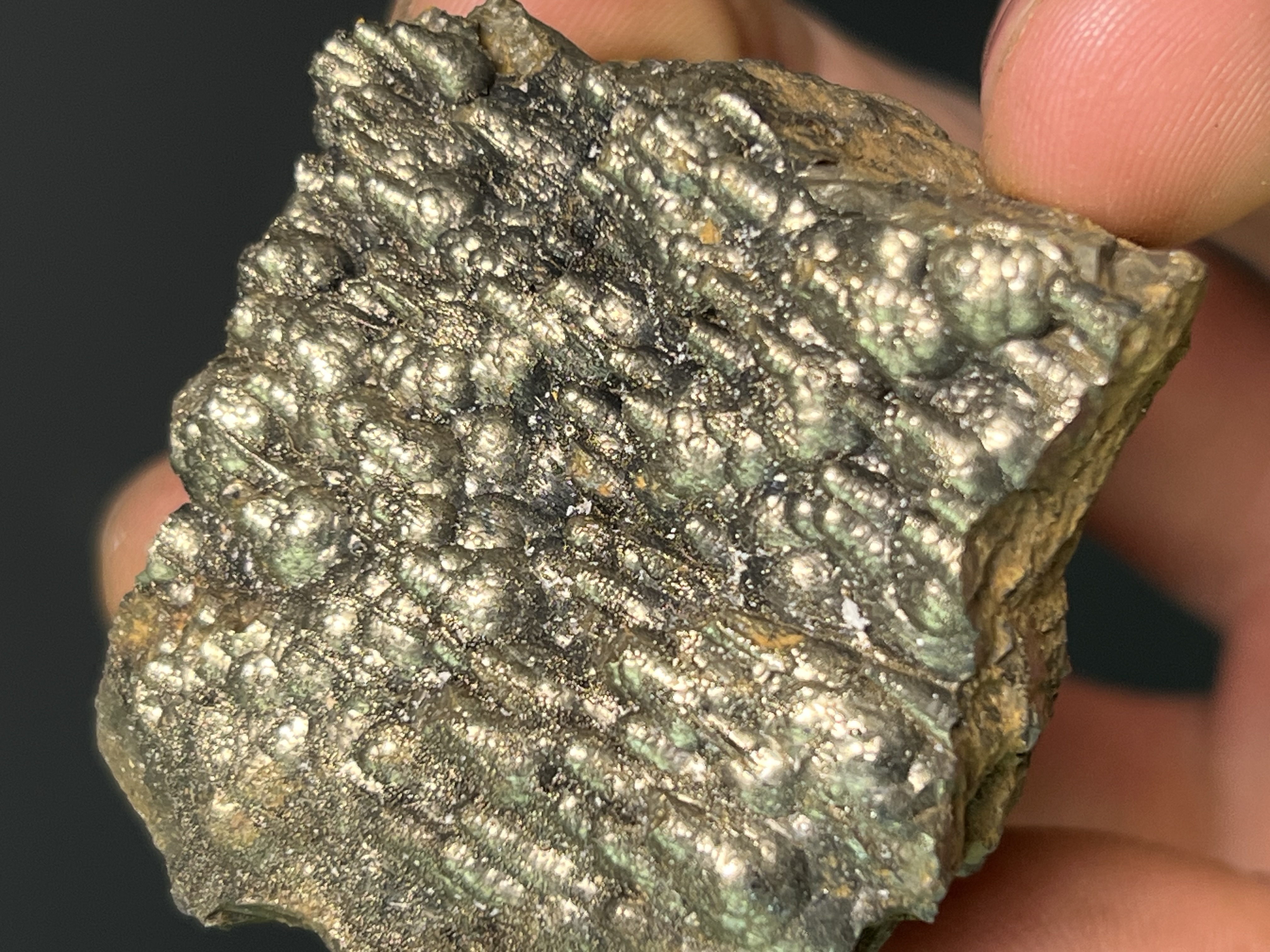 Very Special Golden Color Stalactite And Botryoidal Formation Goethite 