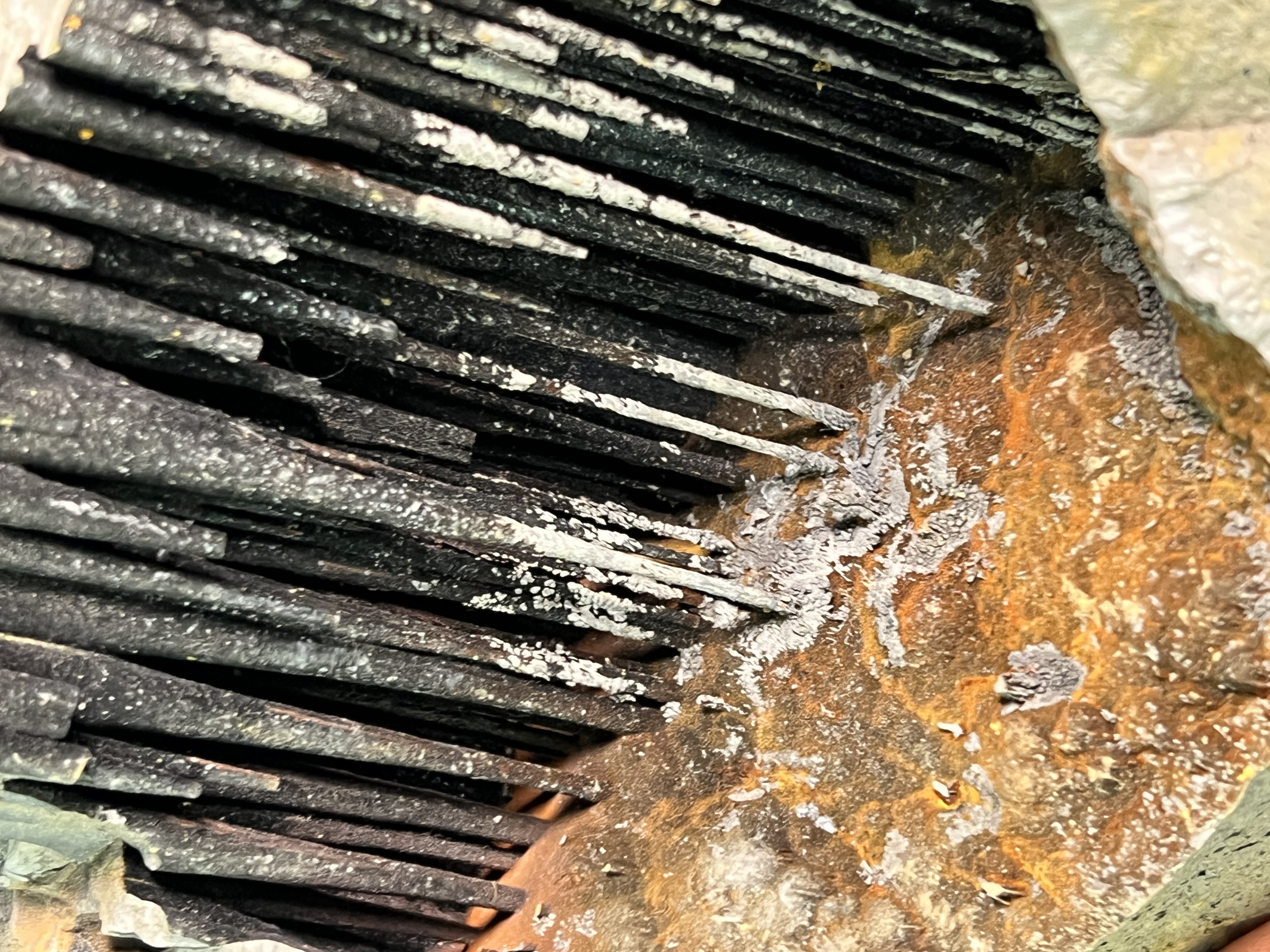 Museum Quality, Very Special Large Size Limonite And Specularite With Stalactite Goethite 