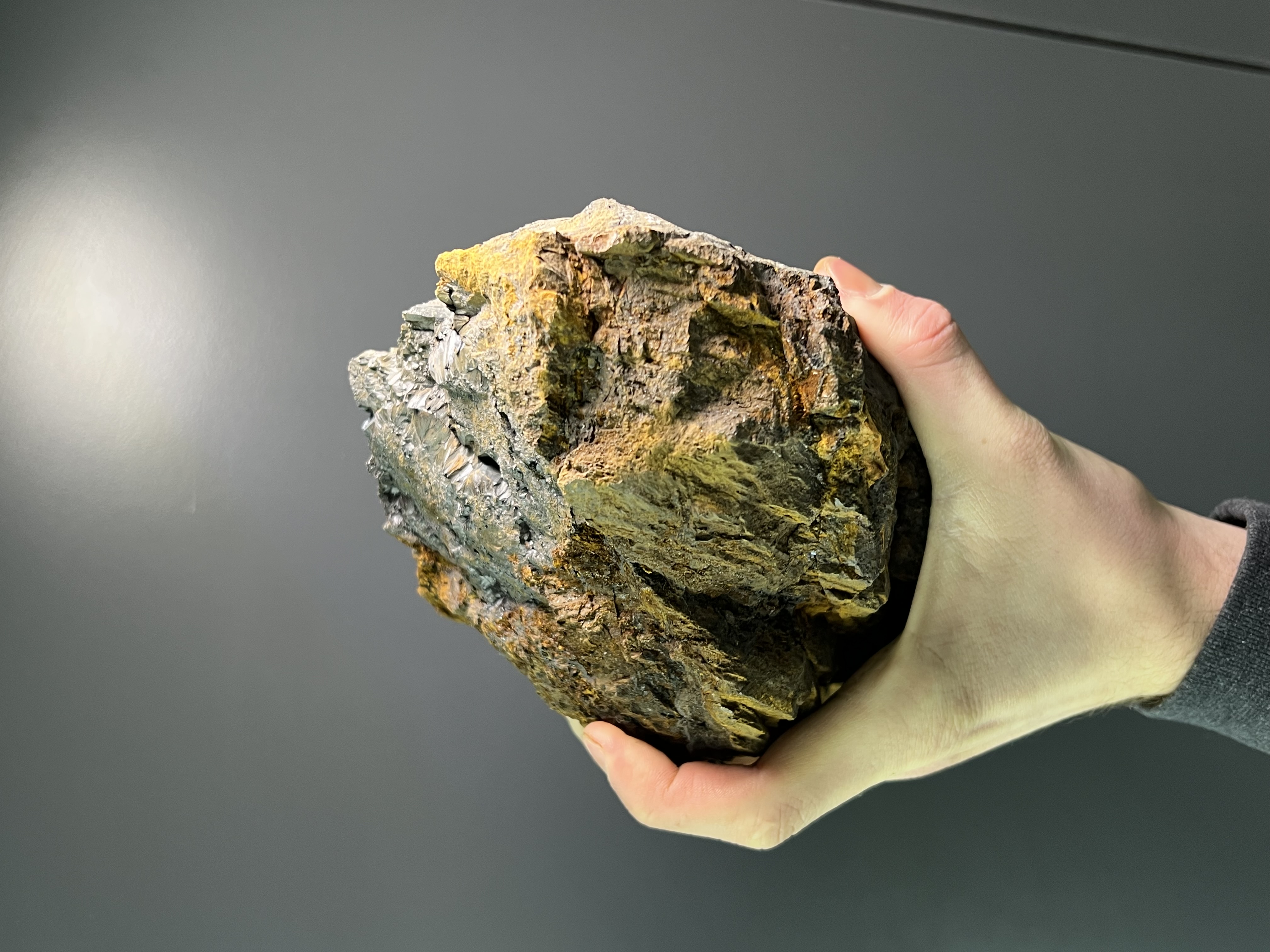 Museum Quality, Very Special Large Size Limonite And Specularite With Stalactite Goethite 