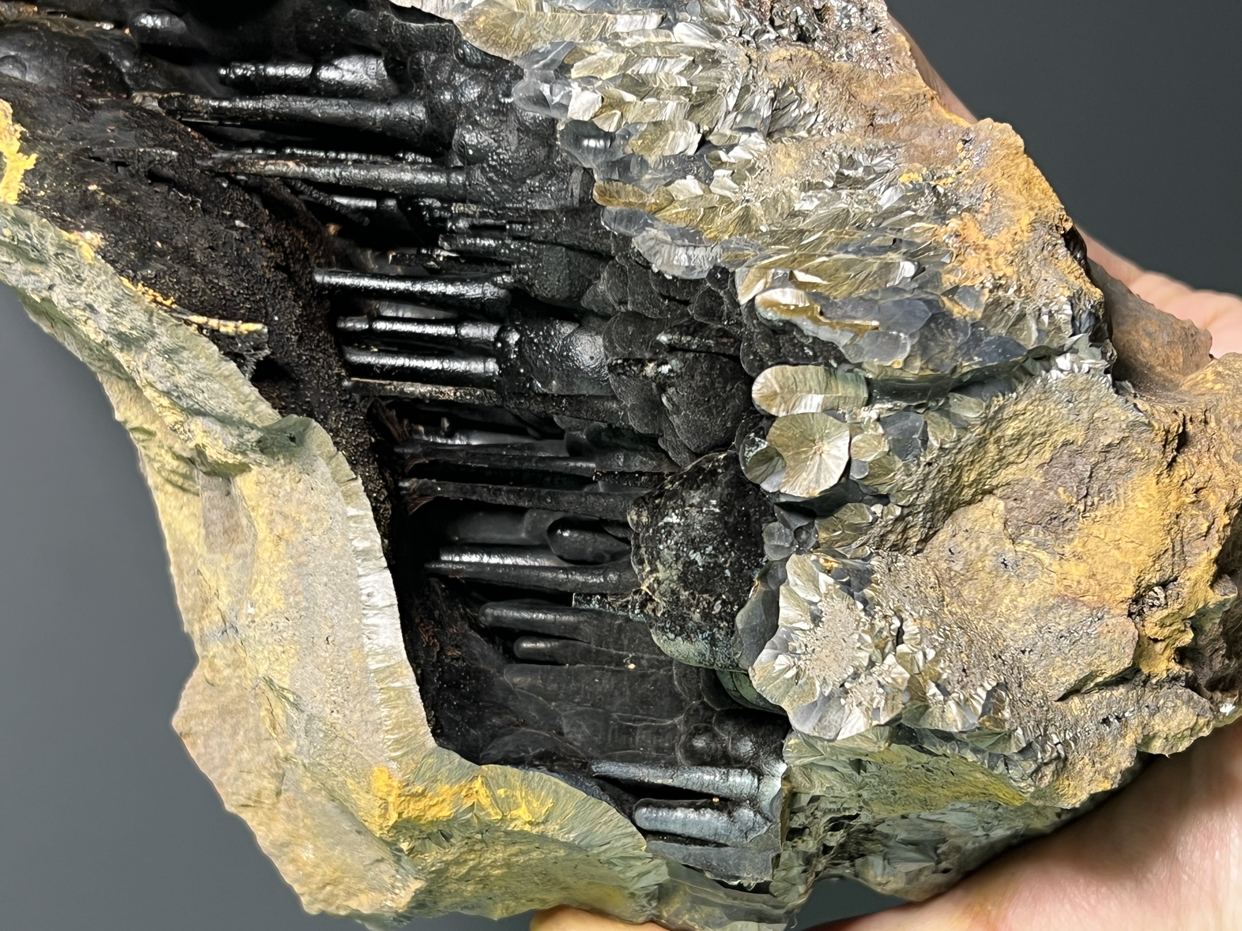 Cave Shaped Museum Quality Stalactite Goethite 