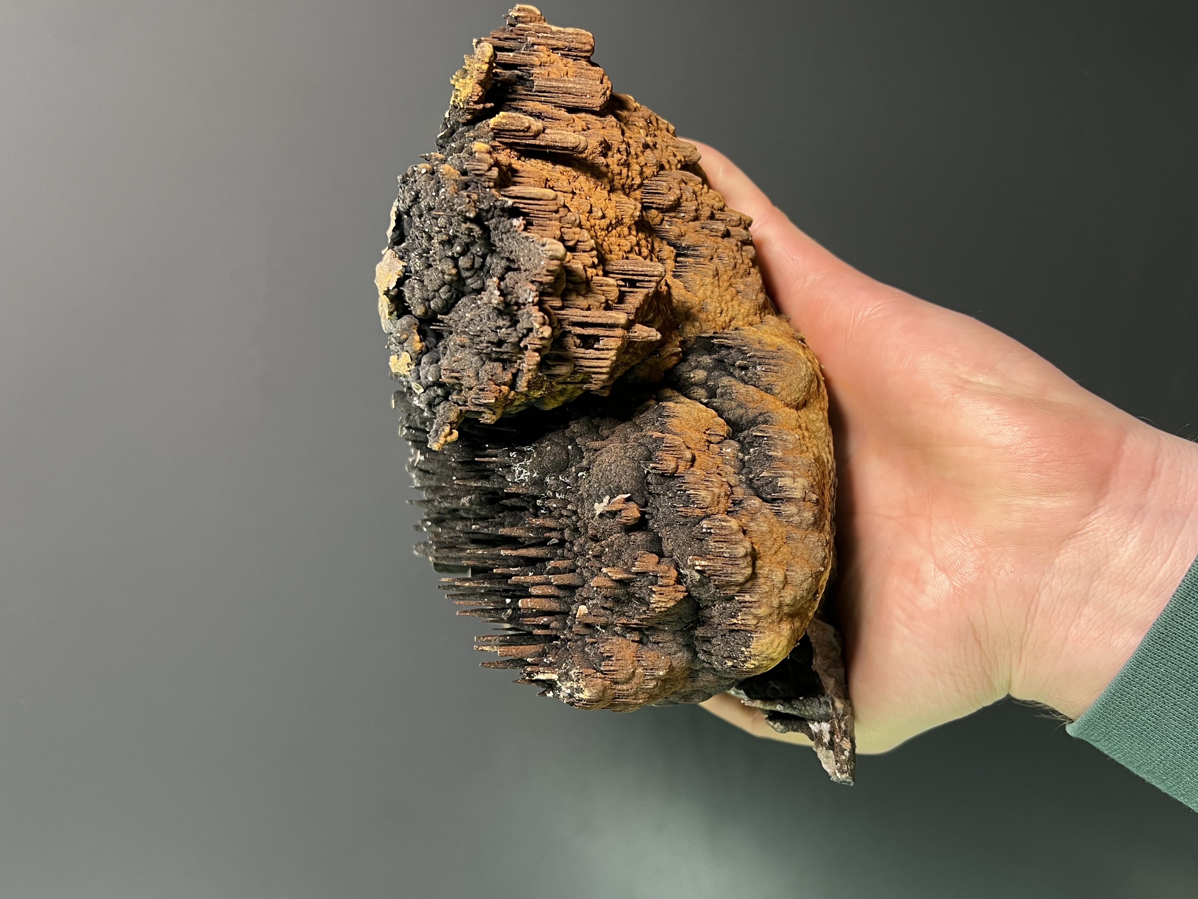 Museum Piece, Limonite With Stalactite Goethite