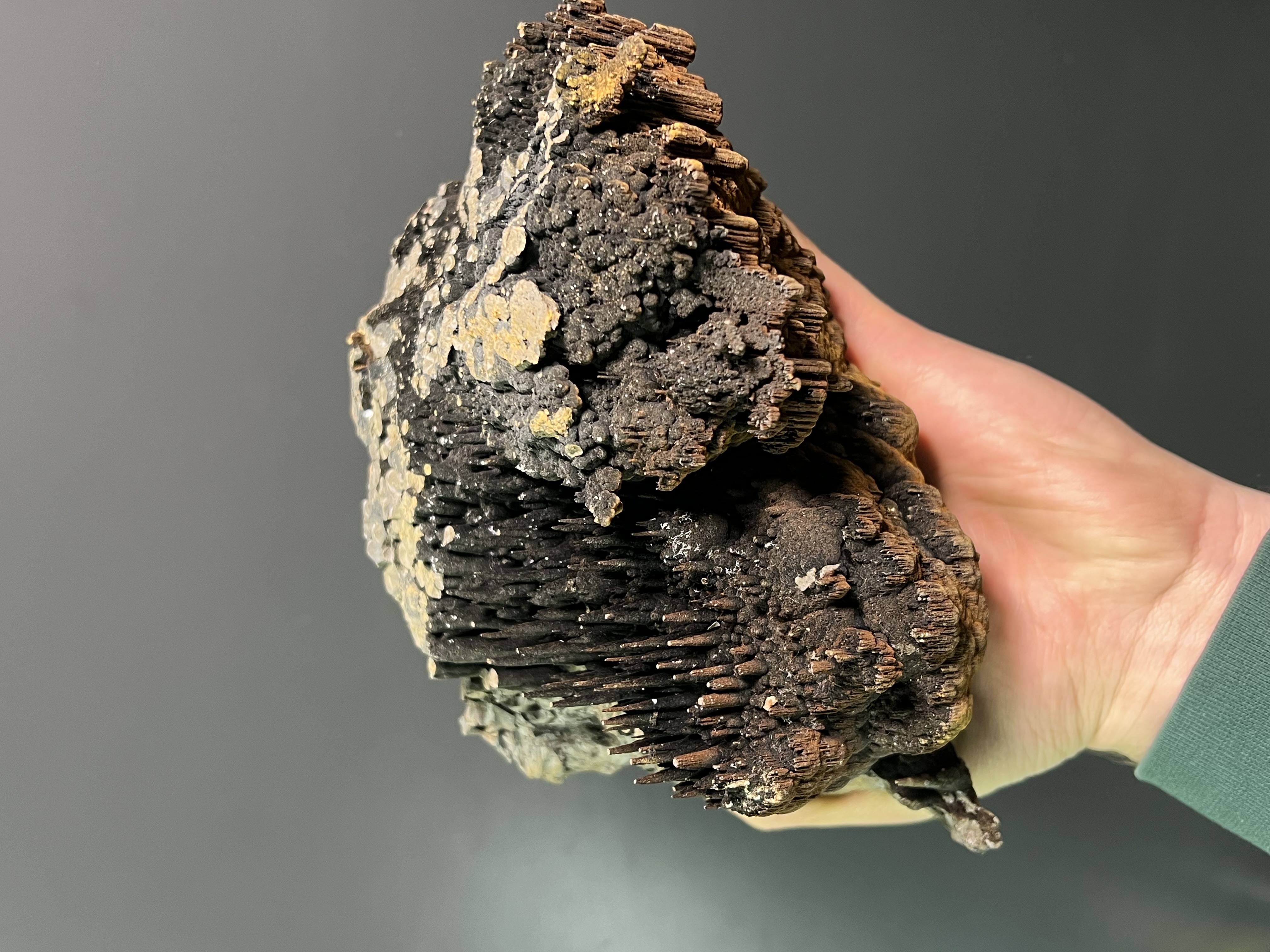 Museum Piece, Limonite With Stalactite Goethite