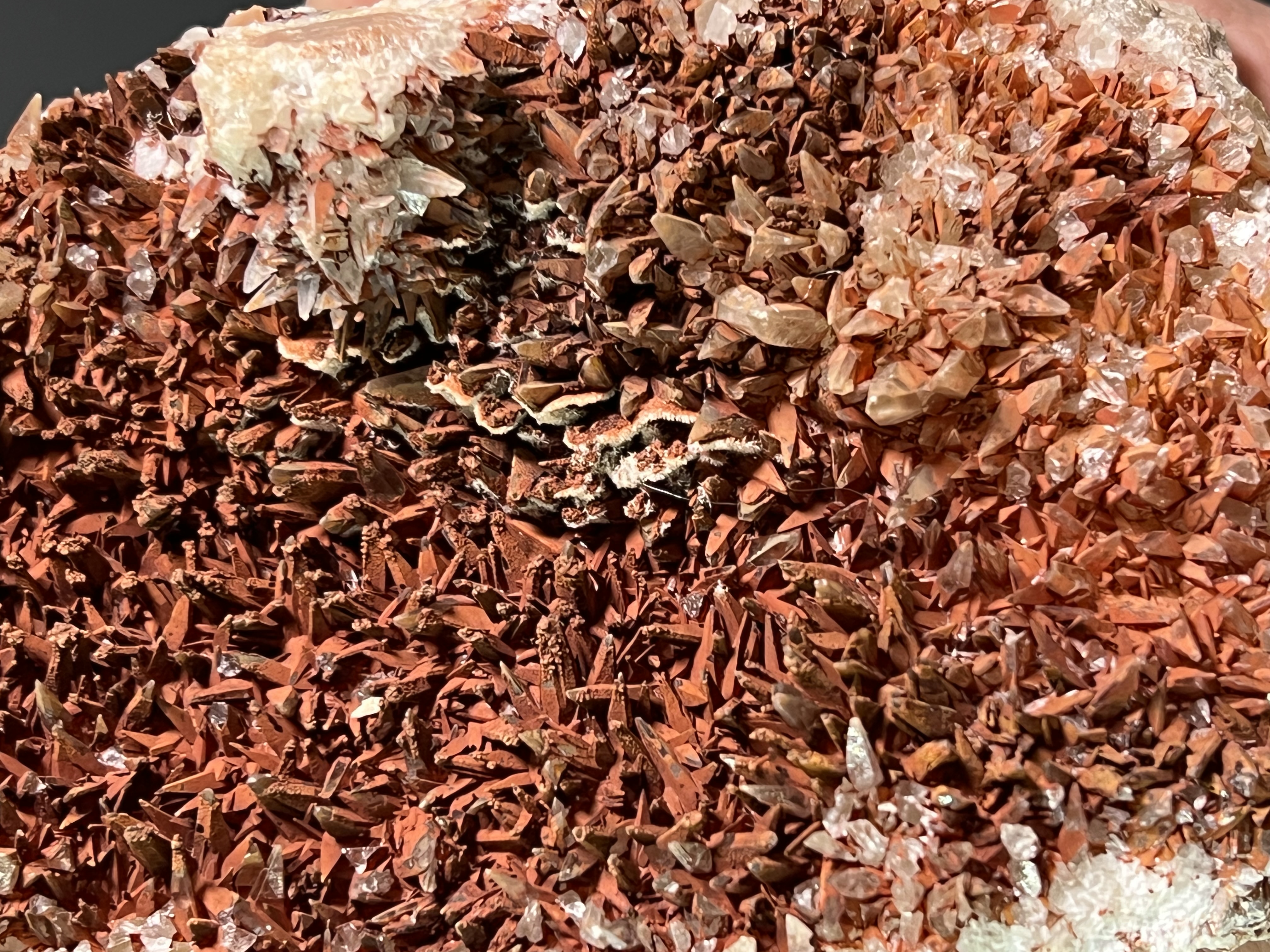 Special Red Crystal Calcite