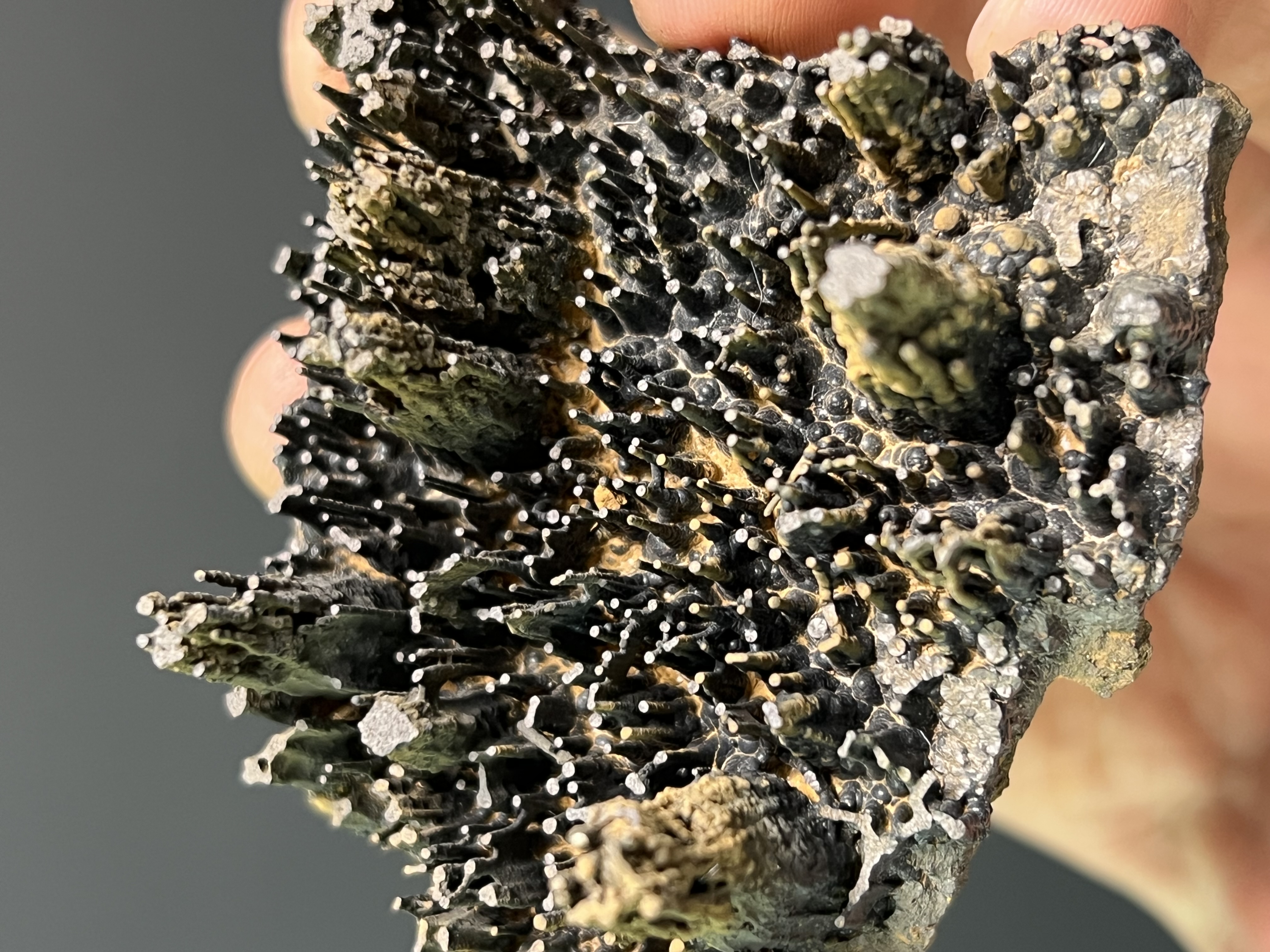 Special Formation Limonite On Stalactite Goethite 