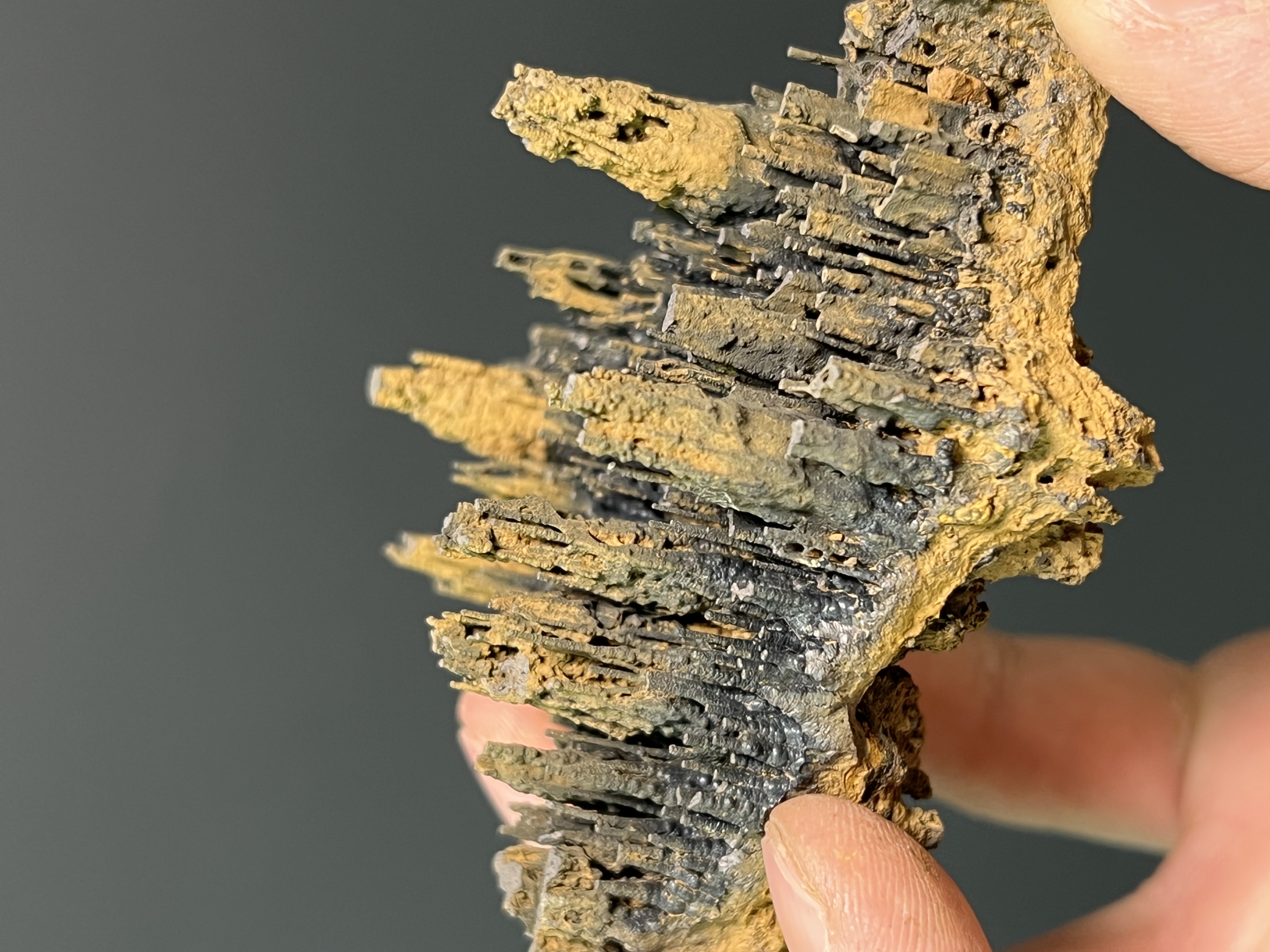 Special Formation Limonite On Stalactite Goethite 