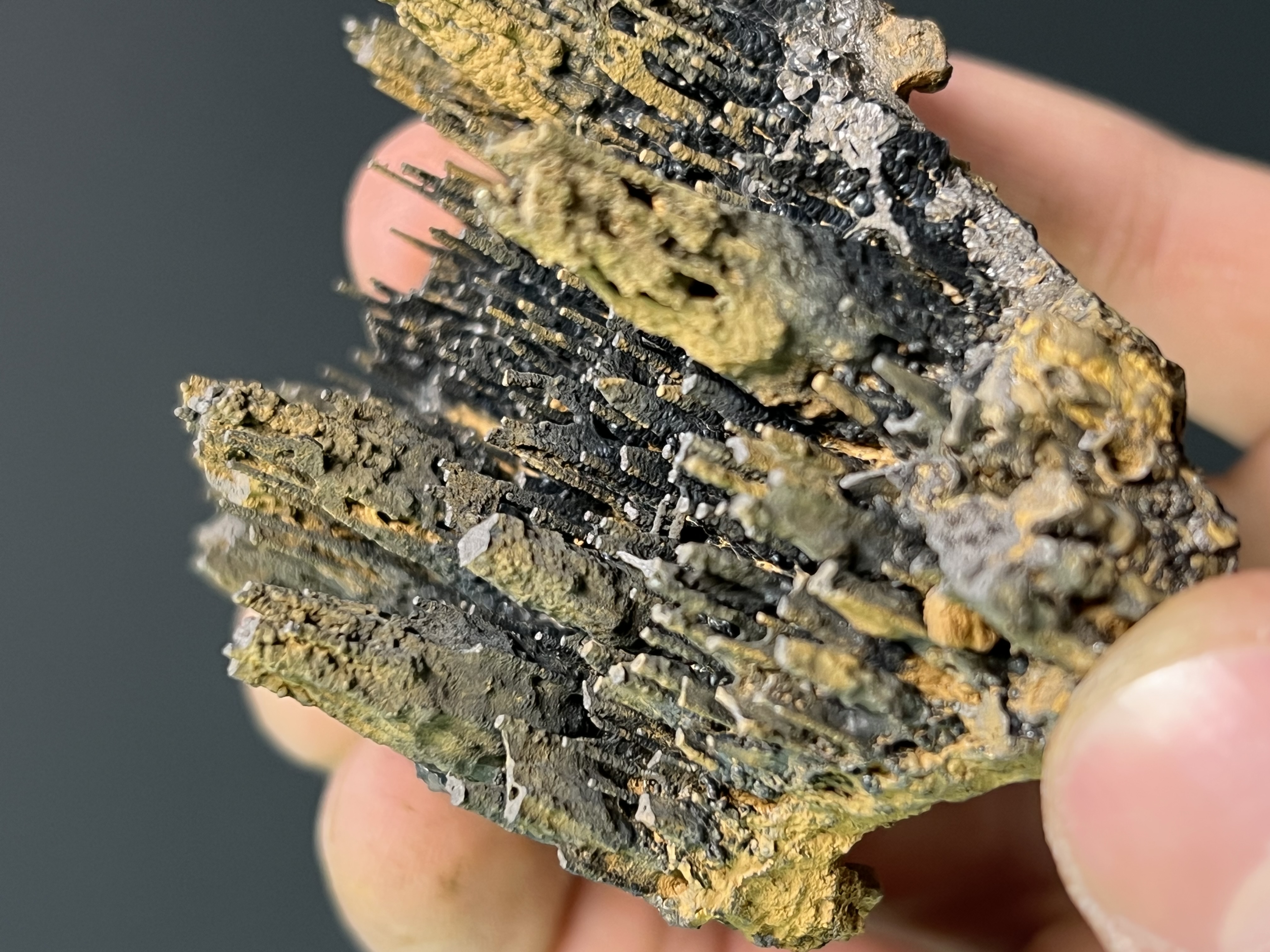 Special Formation Limonite On Stalactite Goethite 