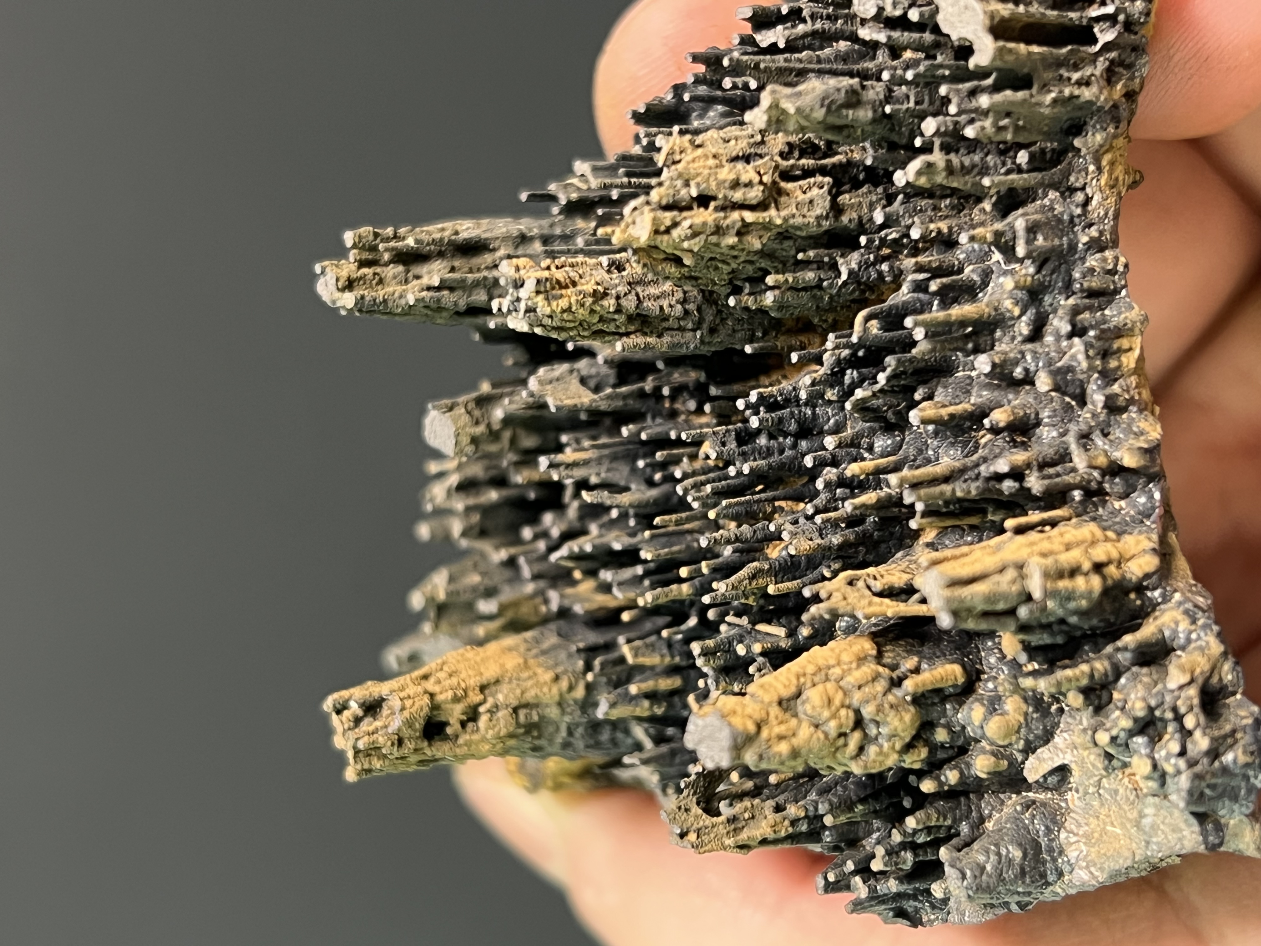 Special Formation Limonite On Stalactite Goethite 
