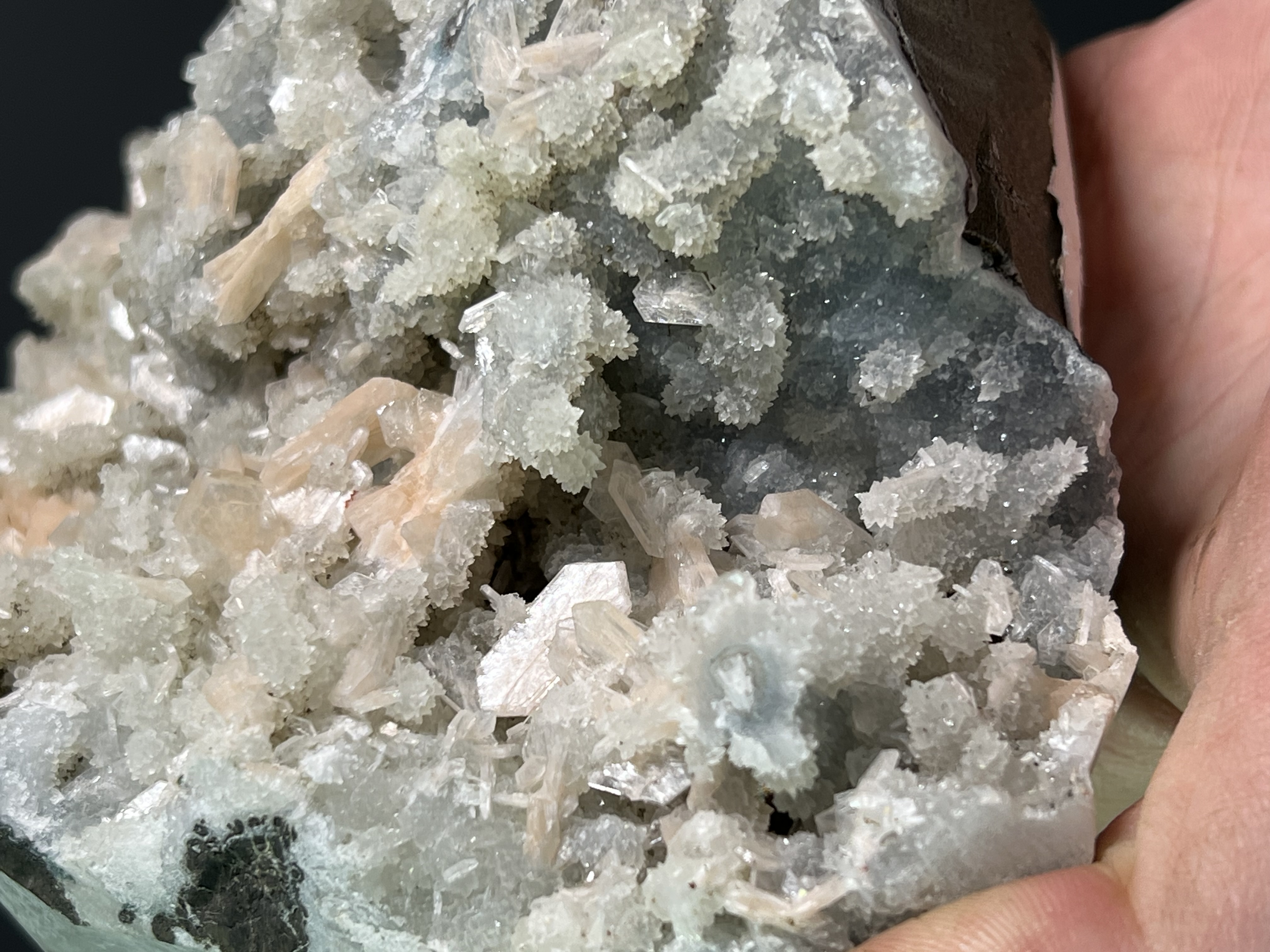Apophyllite With Stilbite