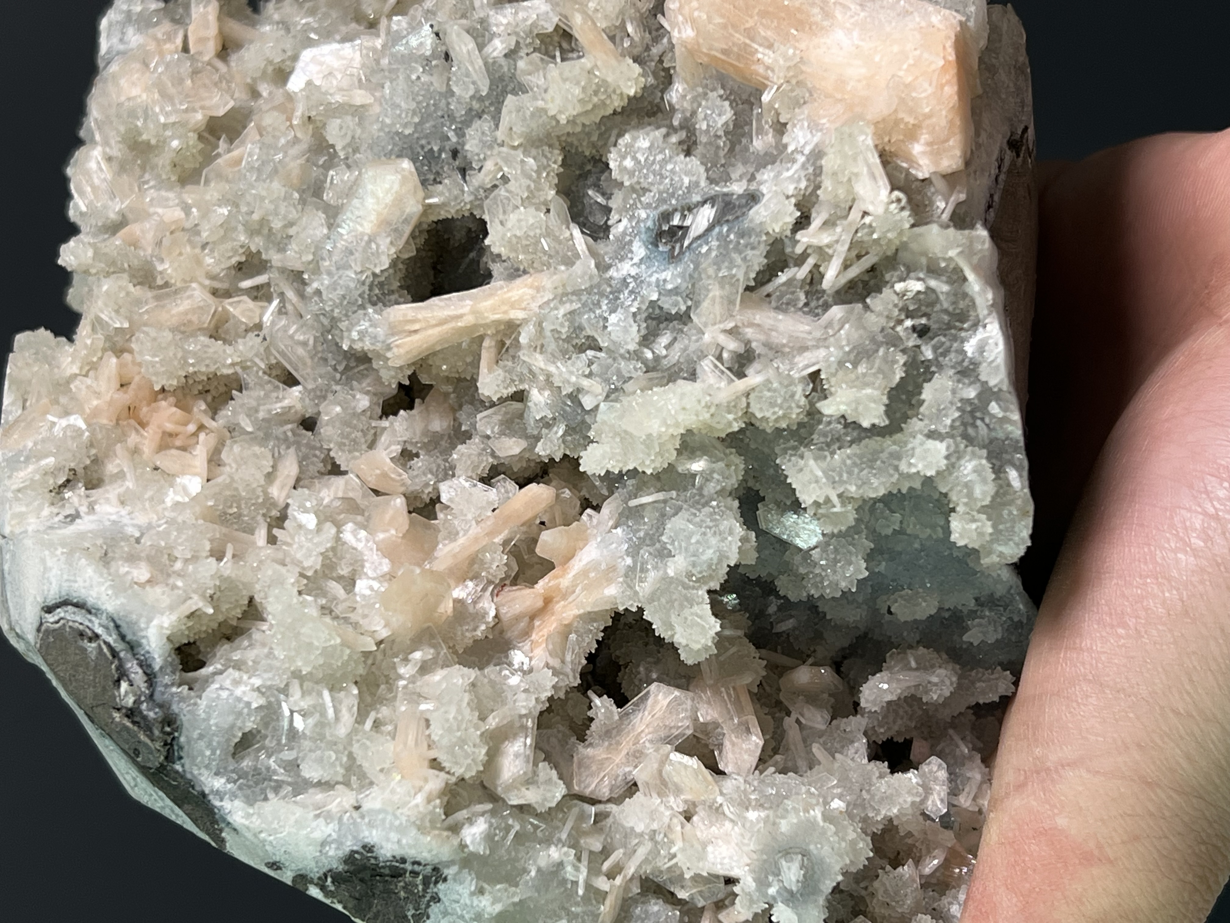 Apophyllite With Stilbite