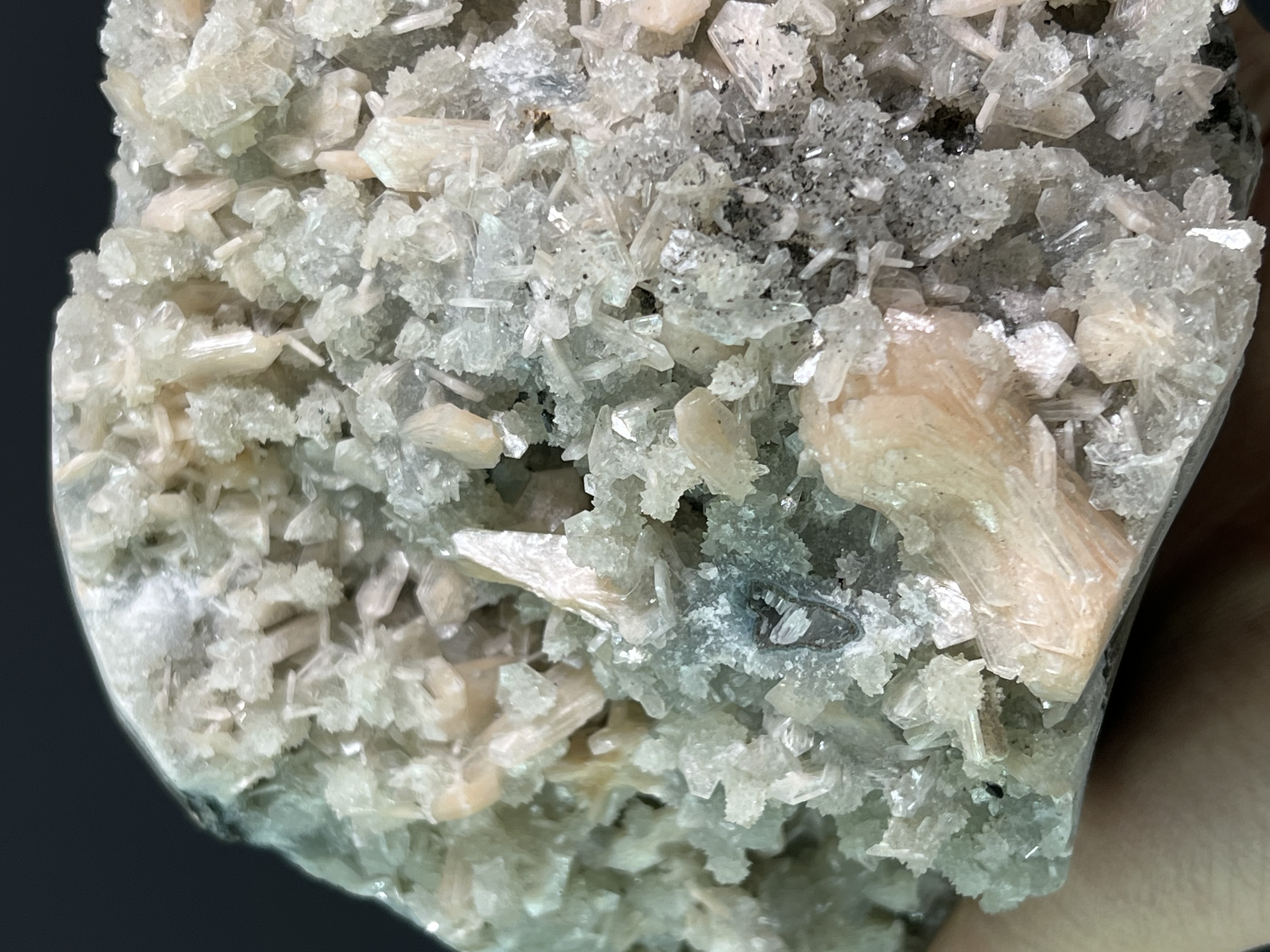 Apophyllite With Stilbite