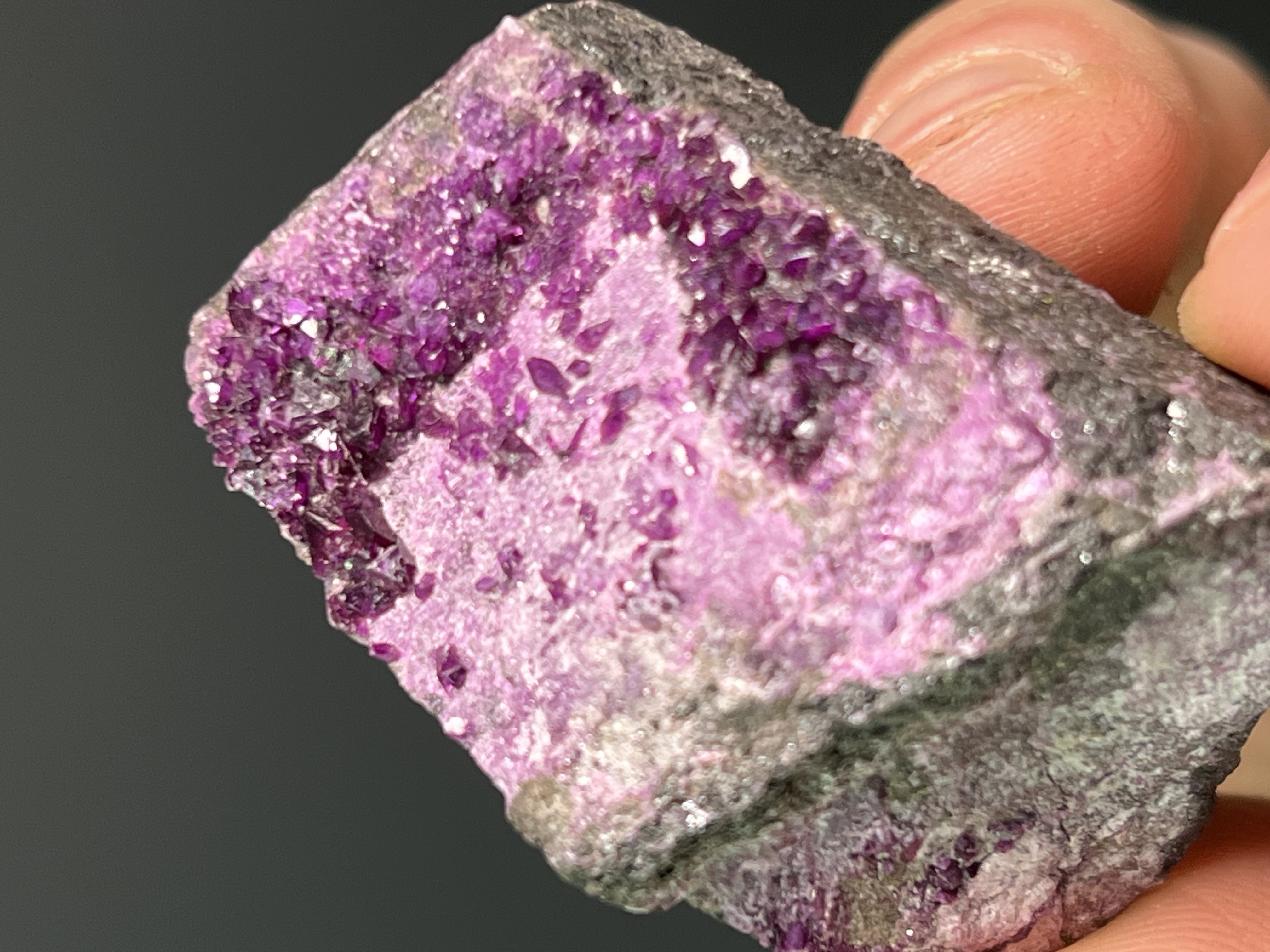 Very Special Beautiful Kammererite Specimen