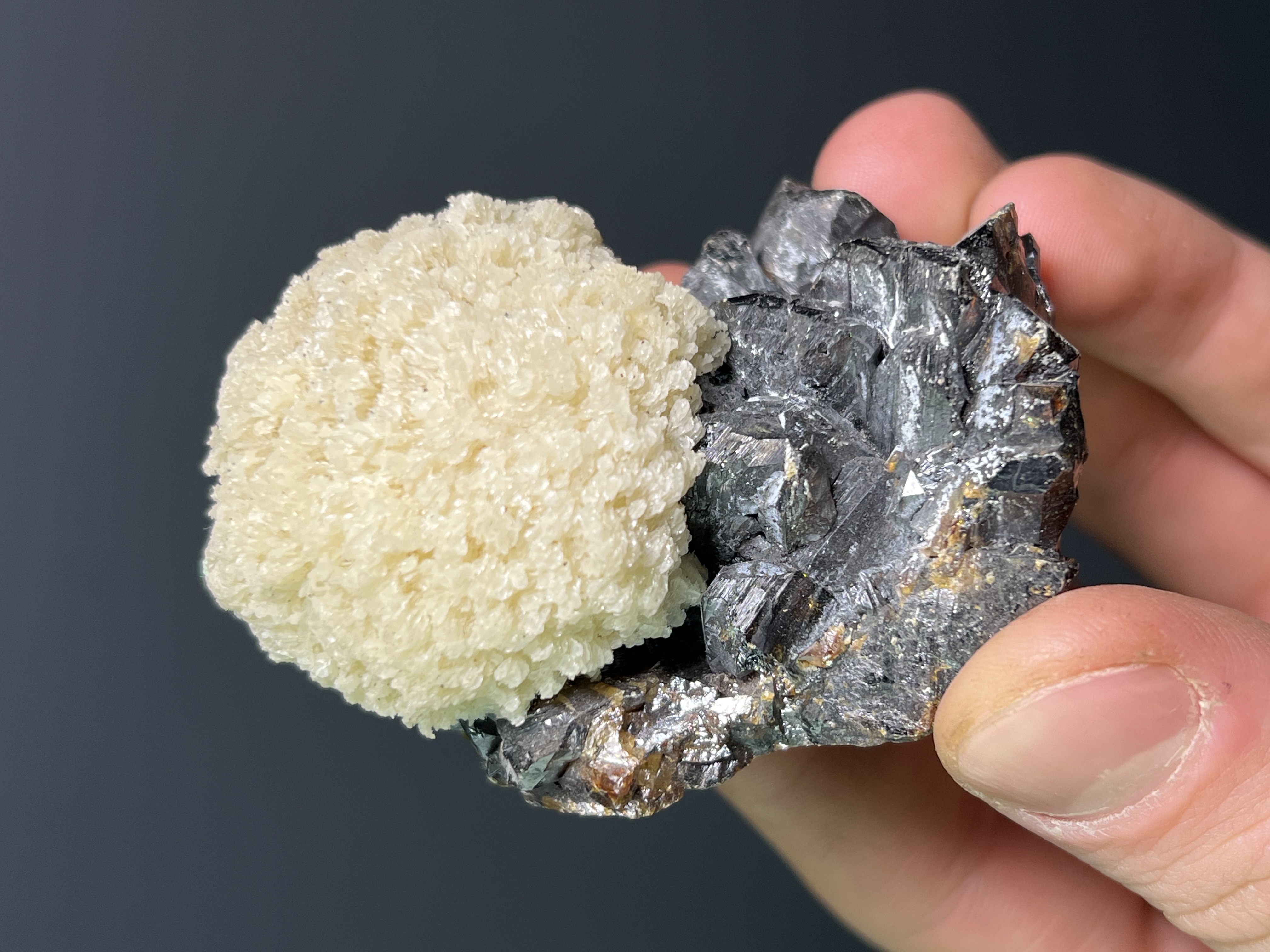 Top Quality Barite With Sphalerite Specimen, 250gram
