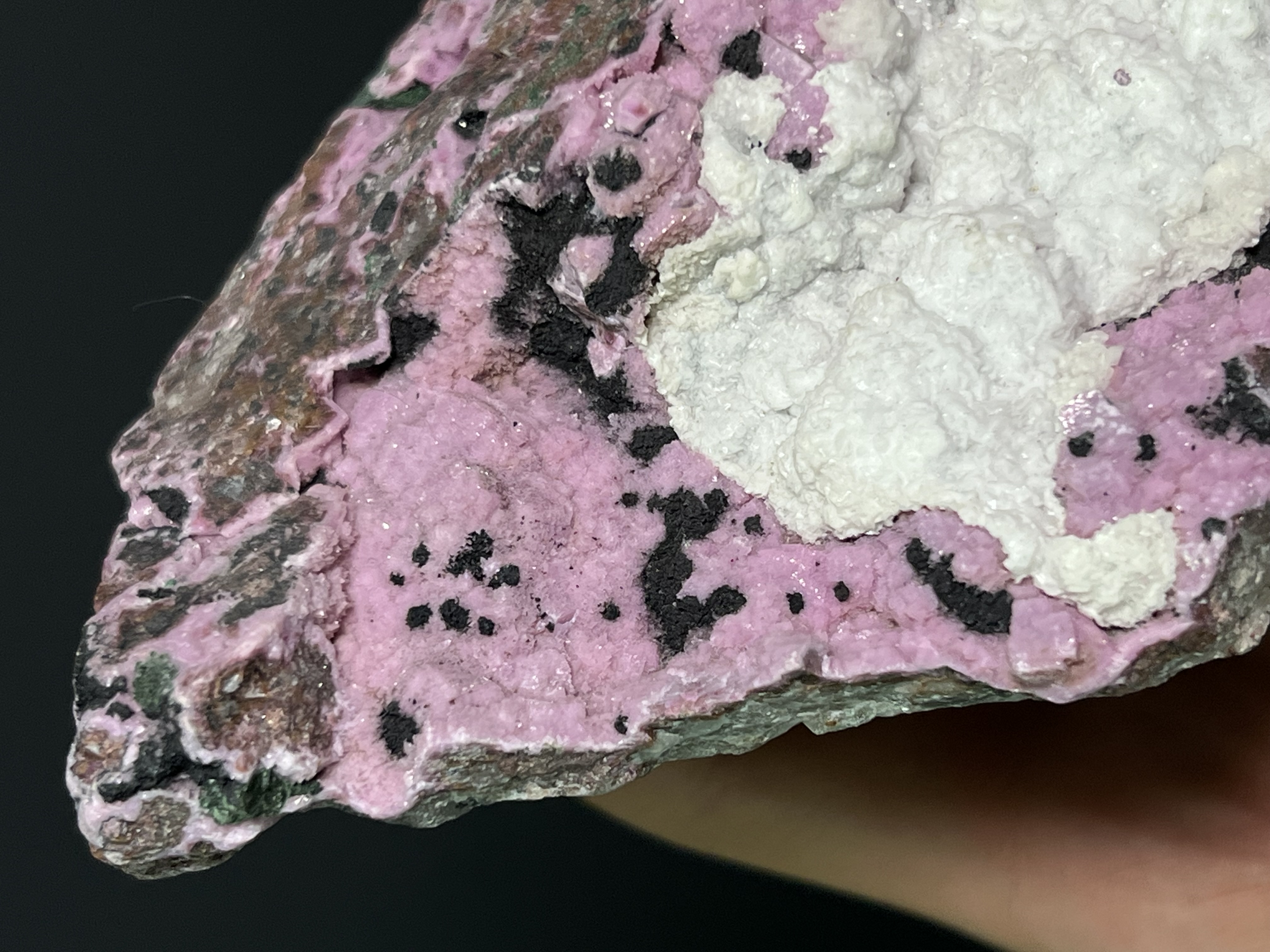 Calcite With Pink Cobaltian Calcite, 454gram