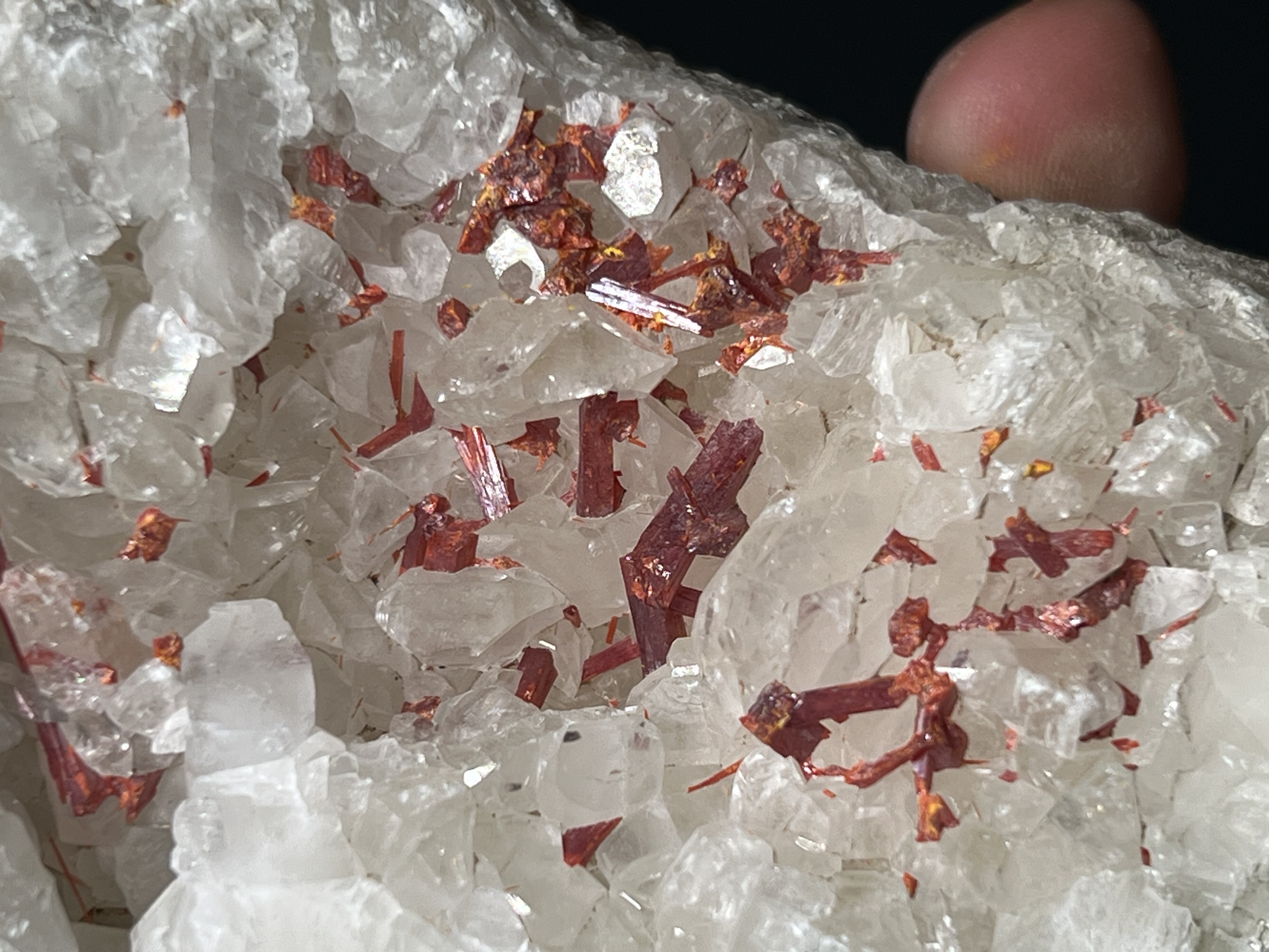 Museum Grade Specimen, Realgar With Orpiment On Colemanite, 770gram