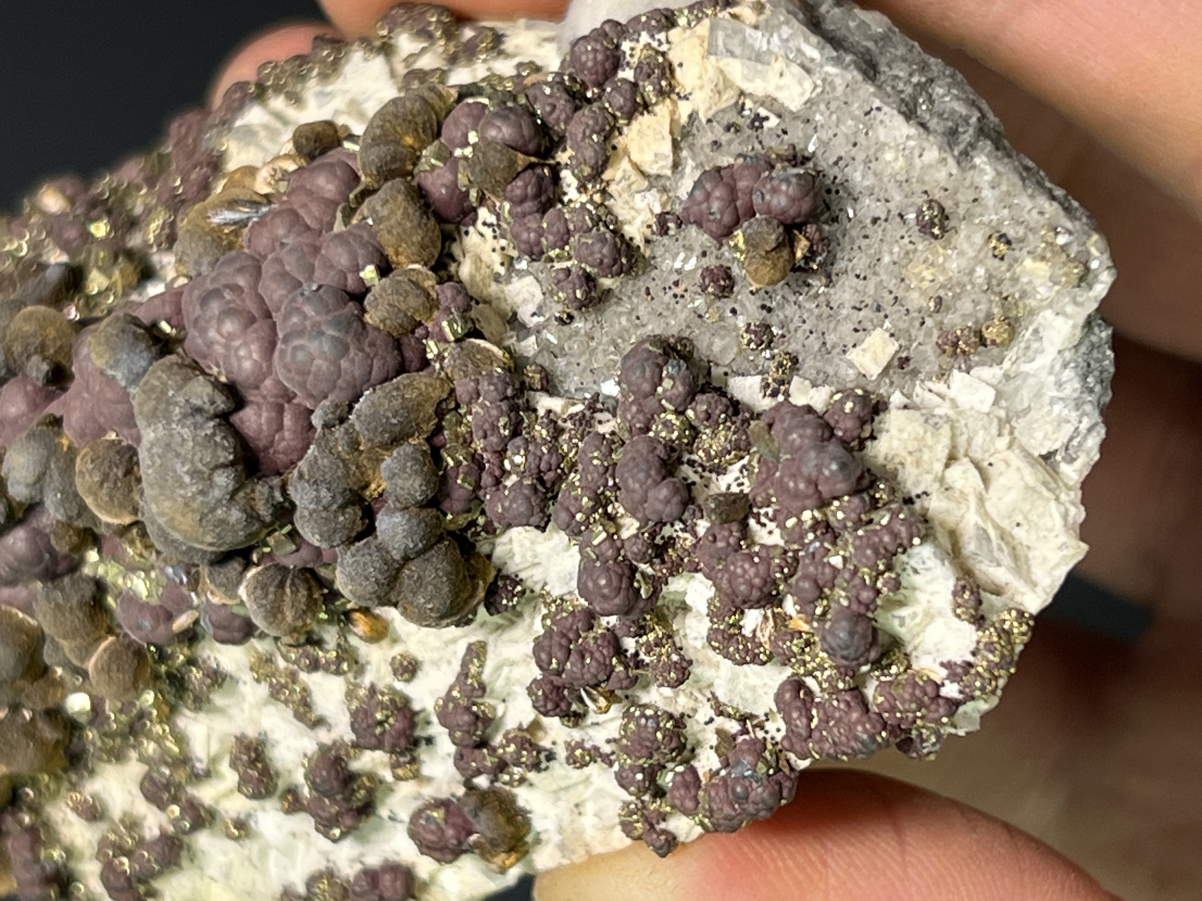 Beautiful Formation Reniform Goethite, Pyrite And Marcasite Specimen, 448gram