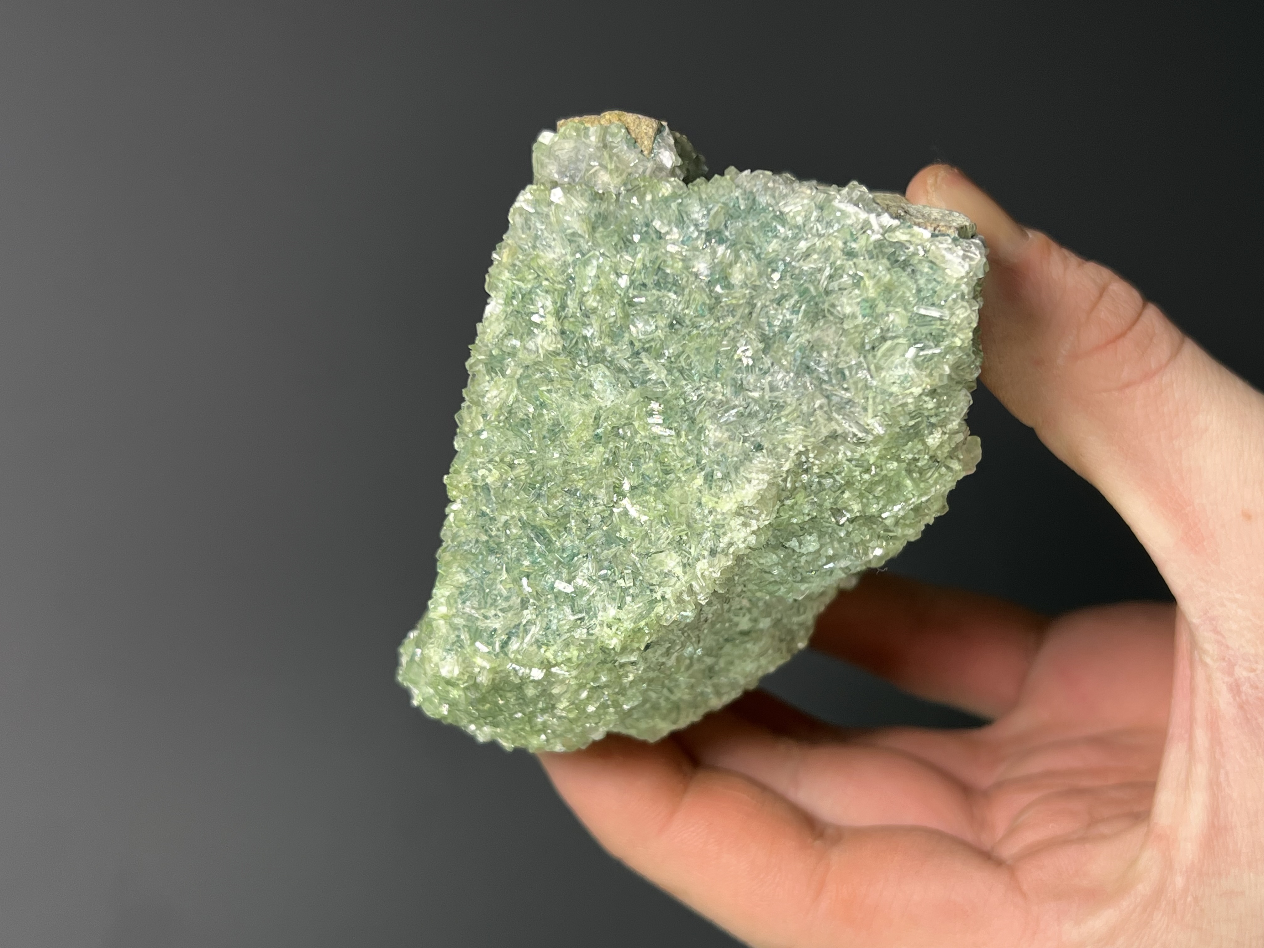 Special Green Selenite Crystal, 480gram