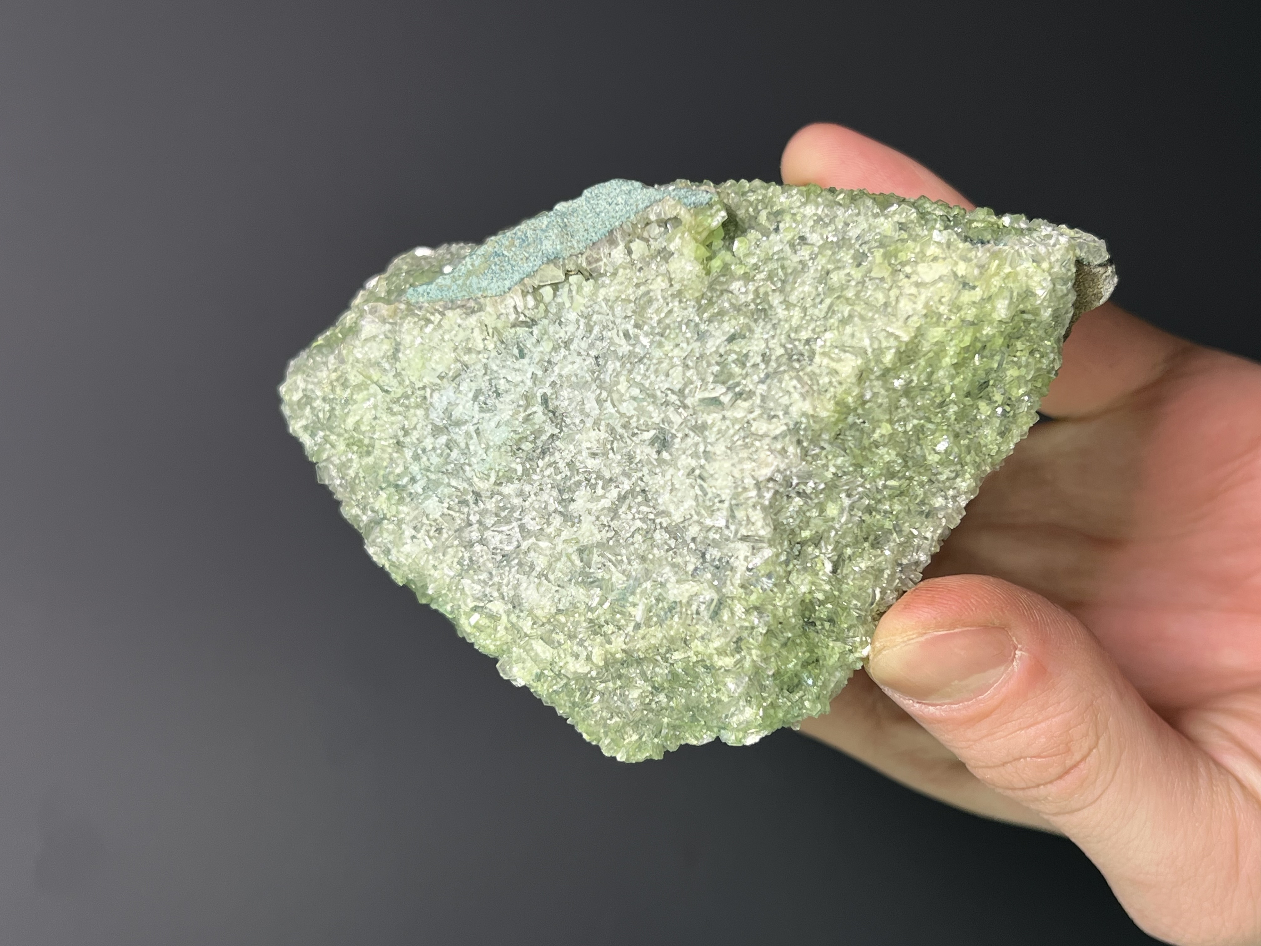 Special Green Selenite Crystal, 480gram