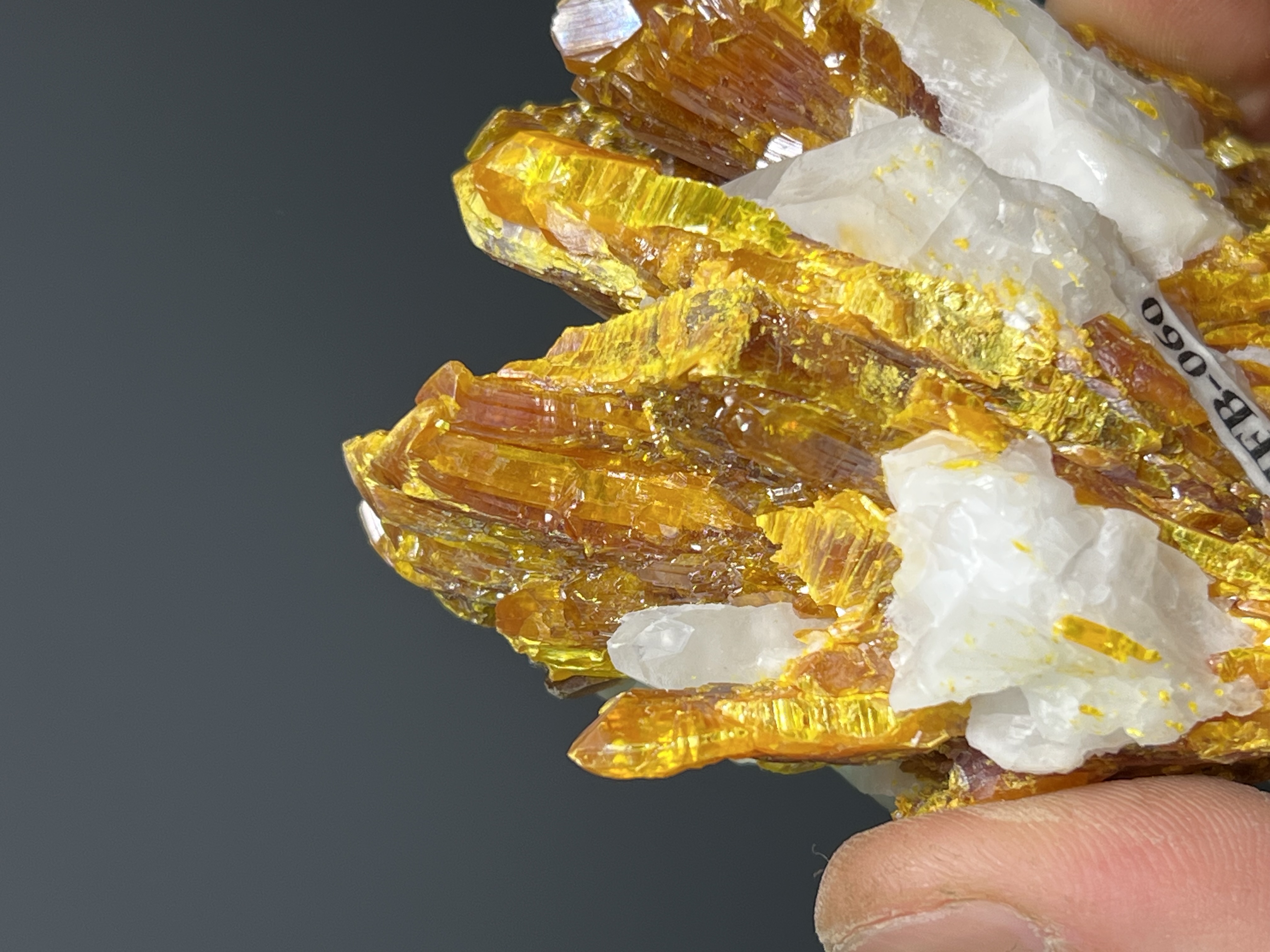 Museum Grade Orpiment Crystals, 225gram