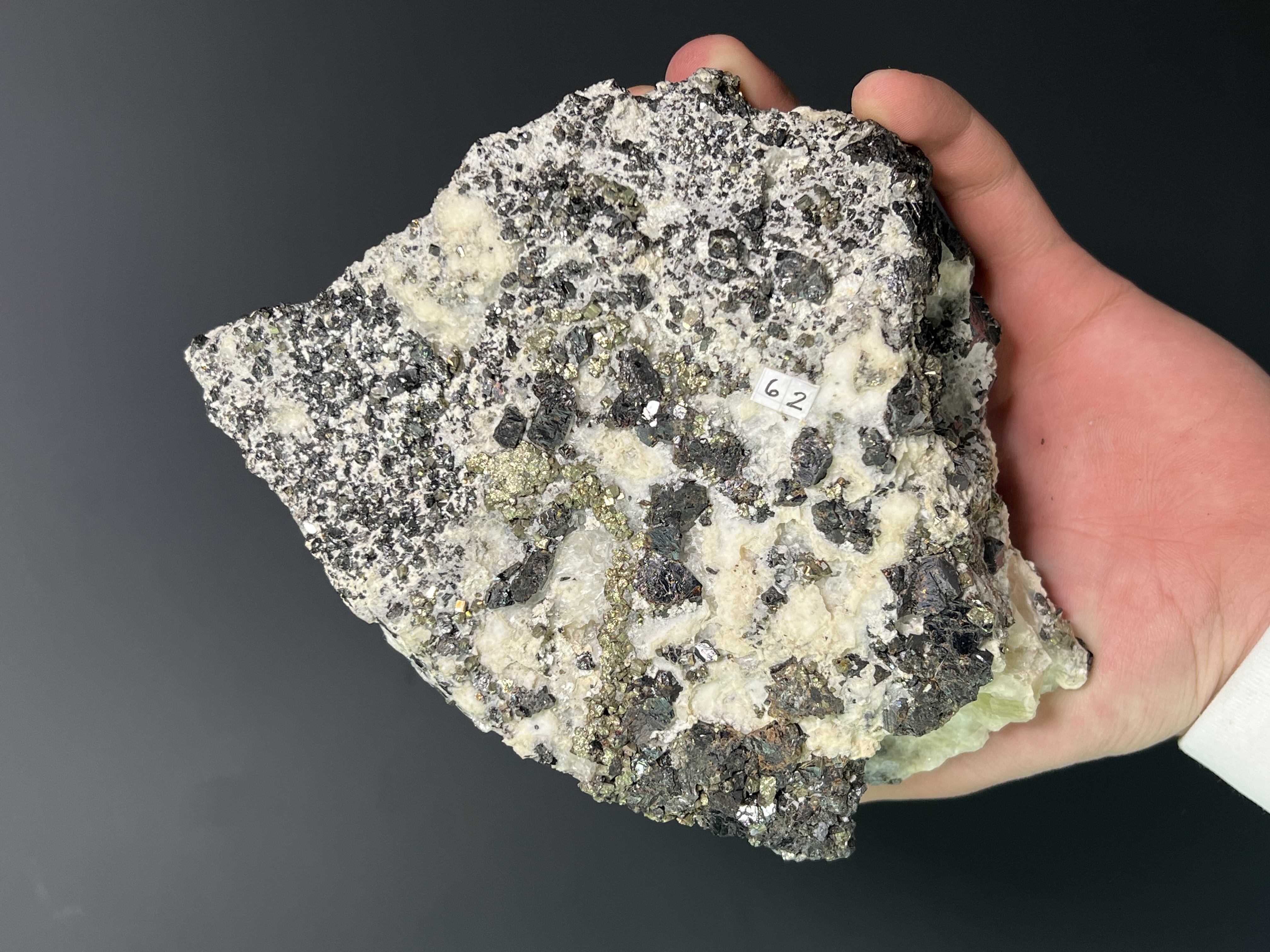 Pyrite, Galena, Quartz And Tetrahedrite, 2,7kg
