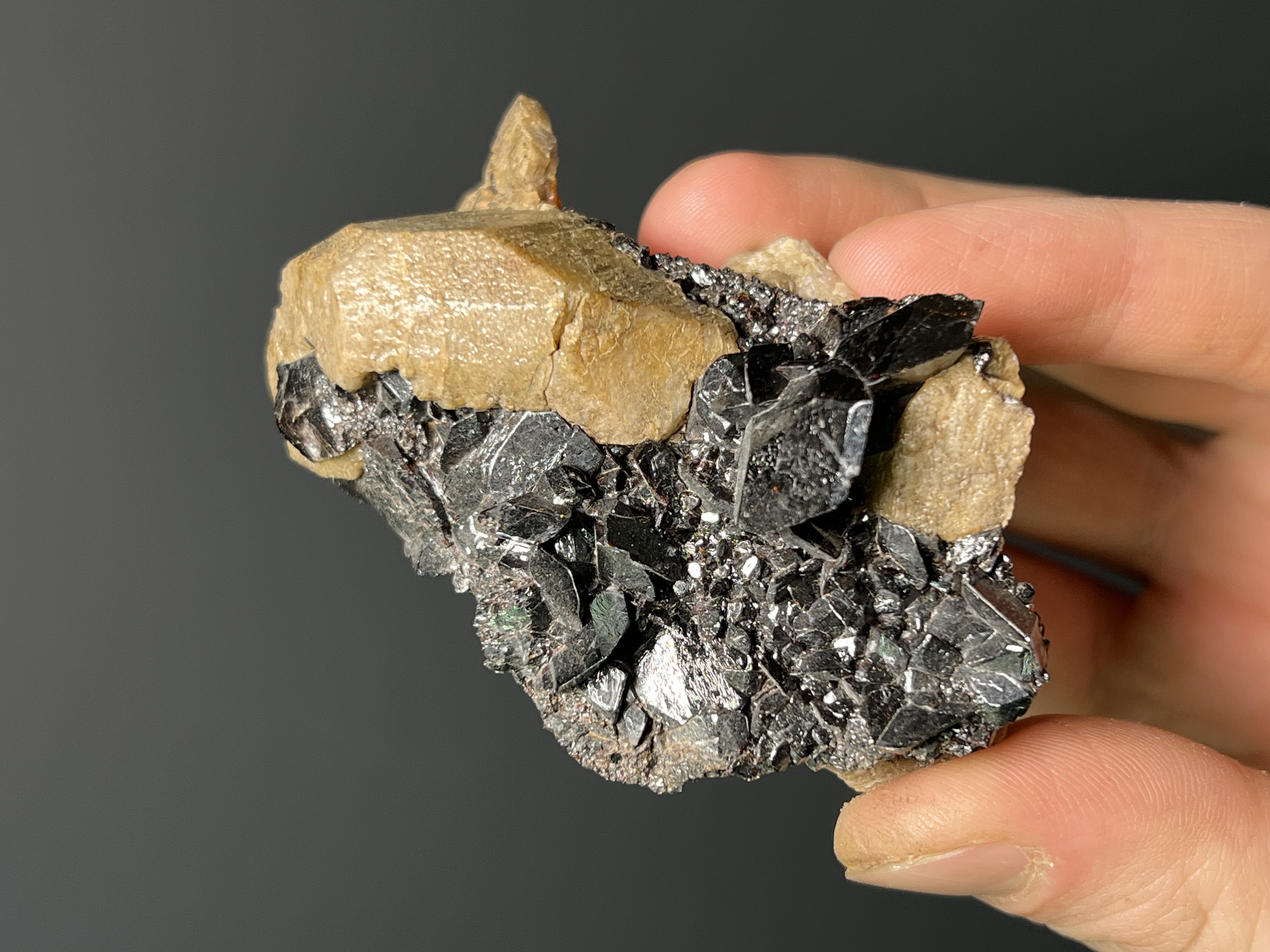 Special! Titanite Microcline Specimen, 166gram