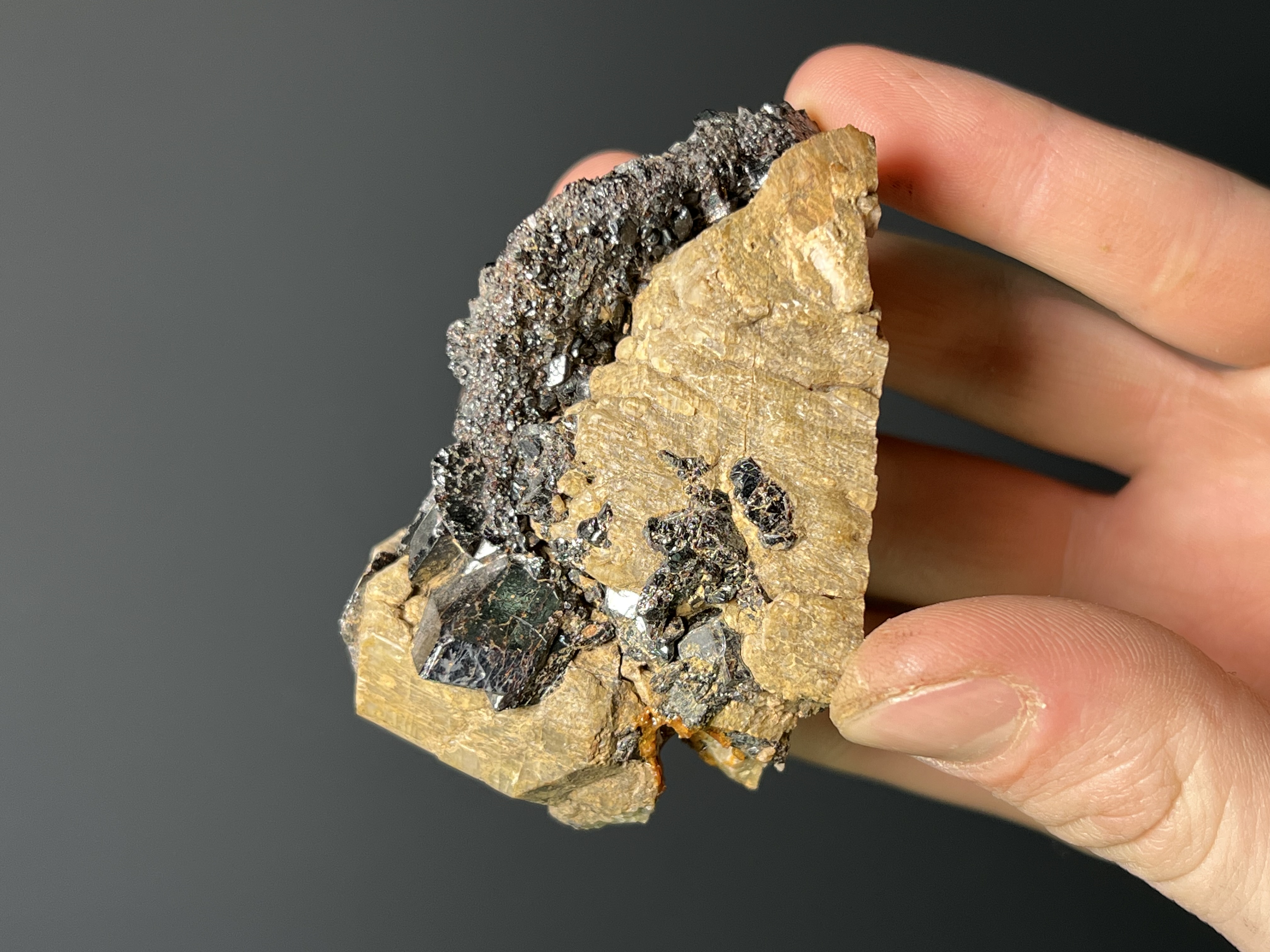 Special! Titanite Microcline Specimen, 166gram