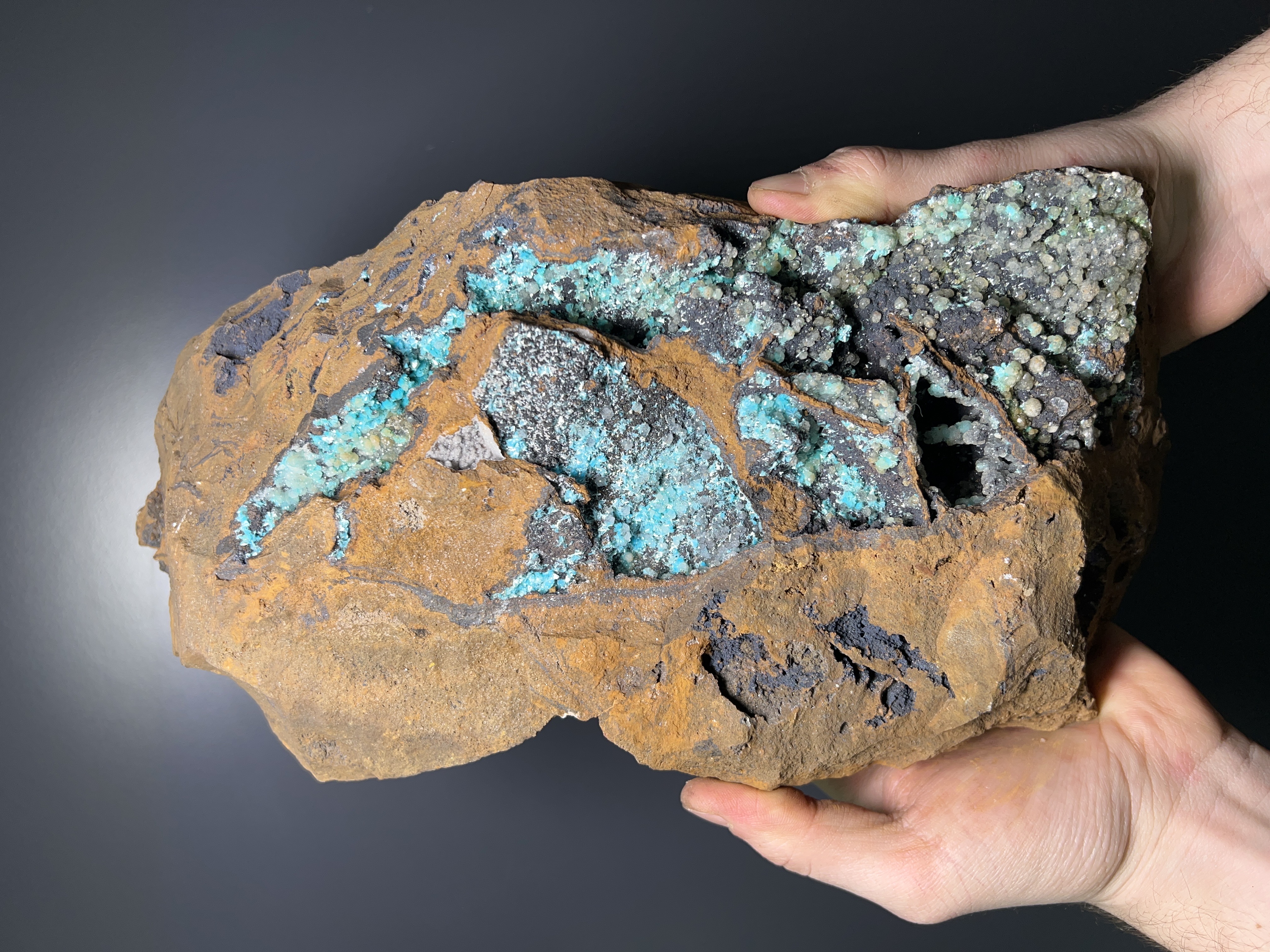 Museum Grade, Large Size Aurichalcite Specimen, 6,1Kg