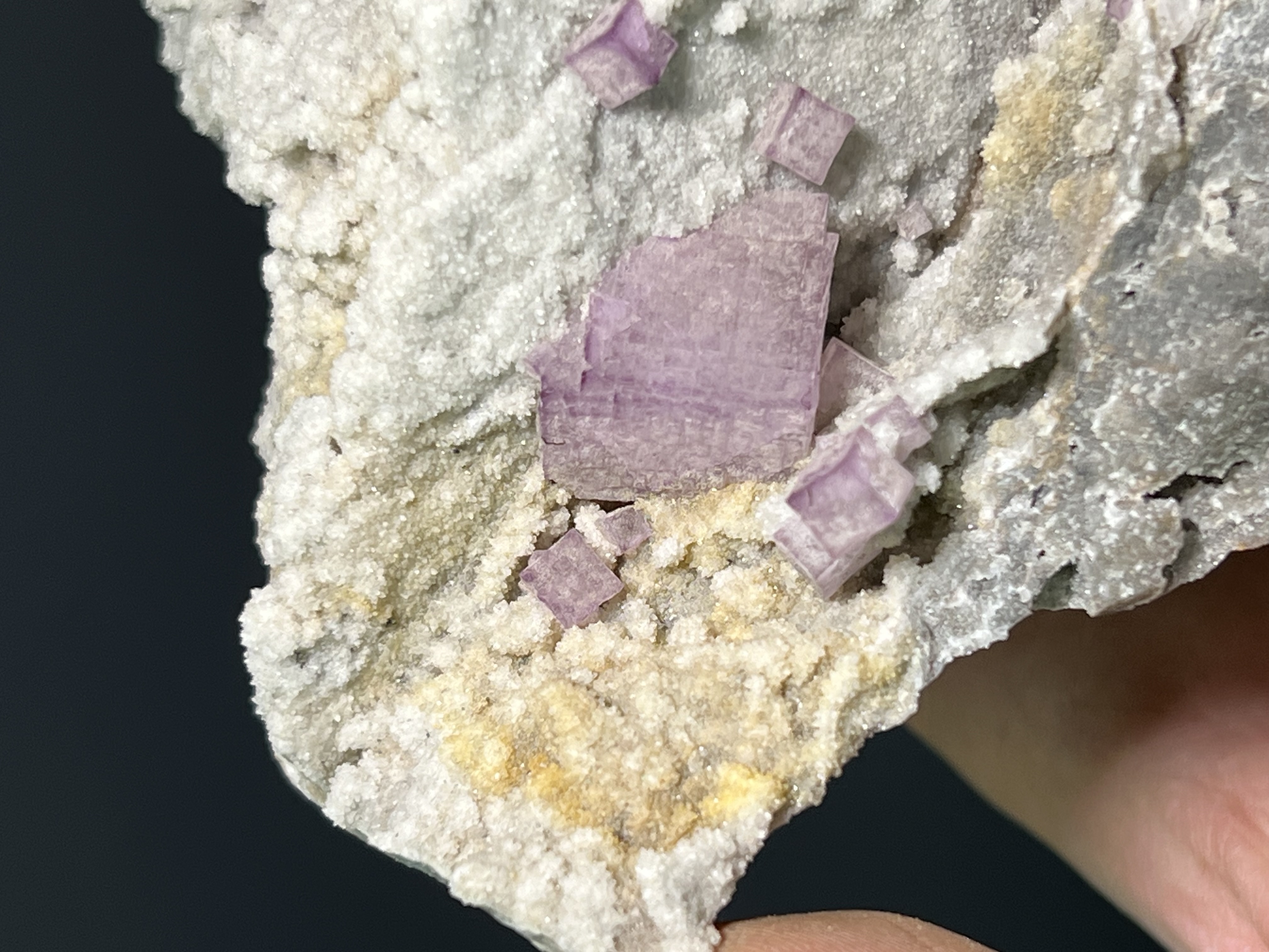 Special Formation Pink Fluorite Specimen, 544gram