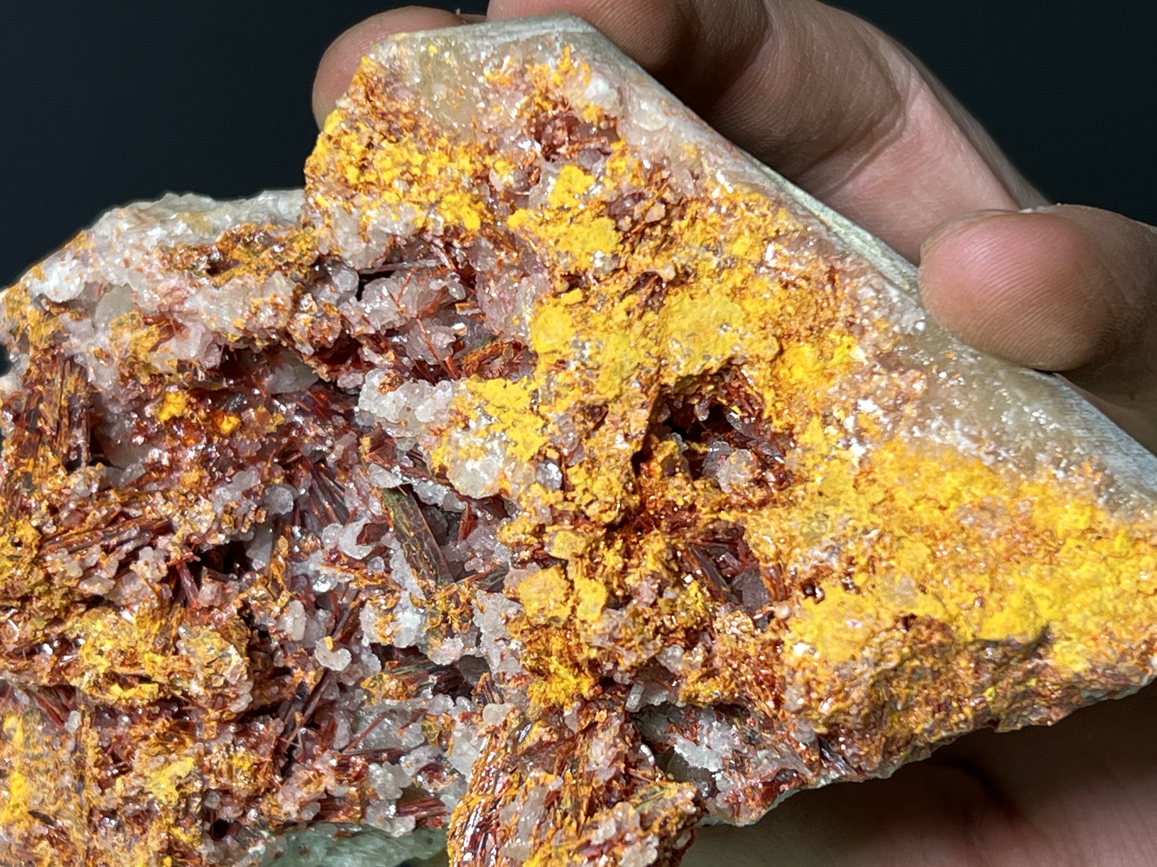 Museum Grade Relgar With Orpiment Specimen, 532gram