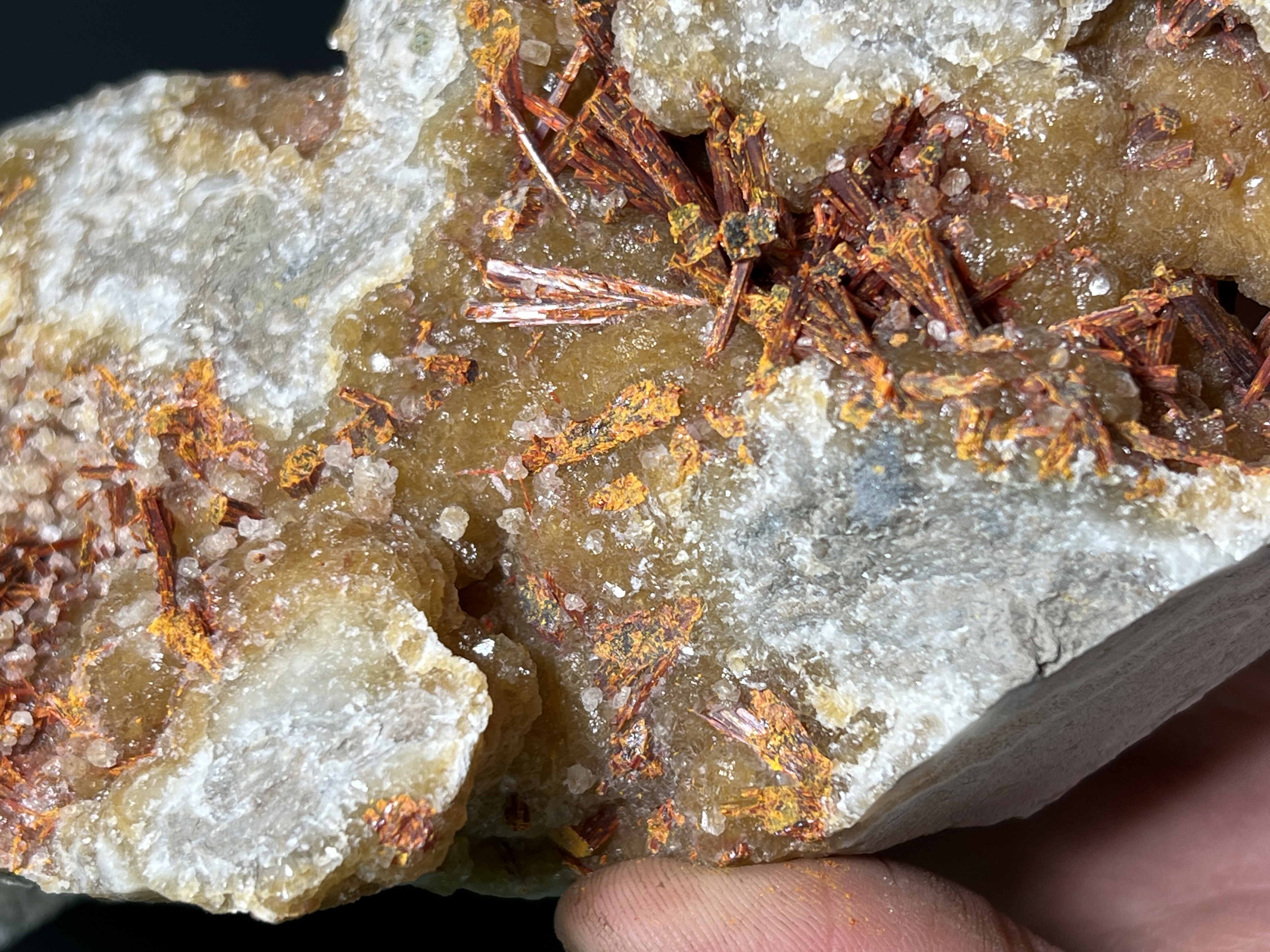 Museum Grade Realgar With Orpiment Specimen, 1kg