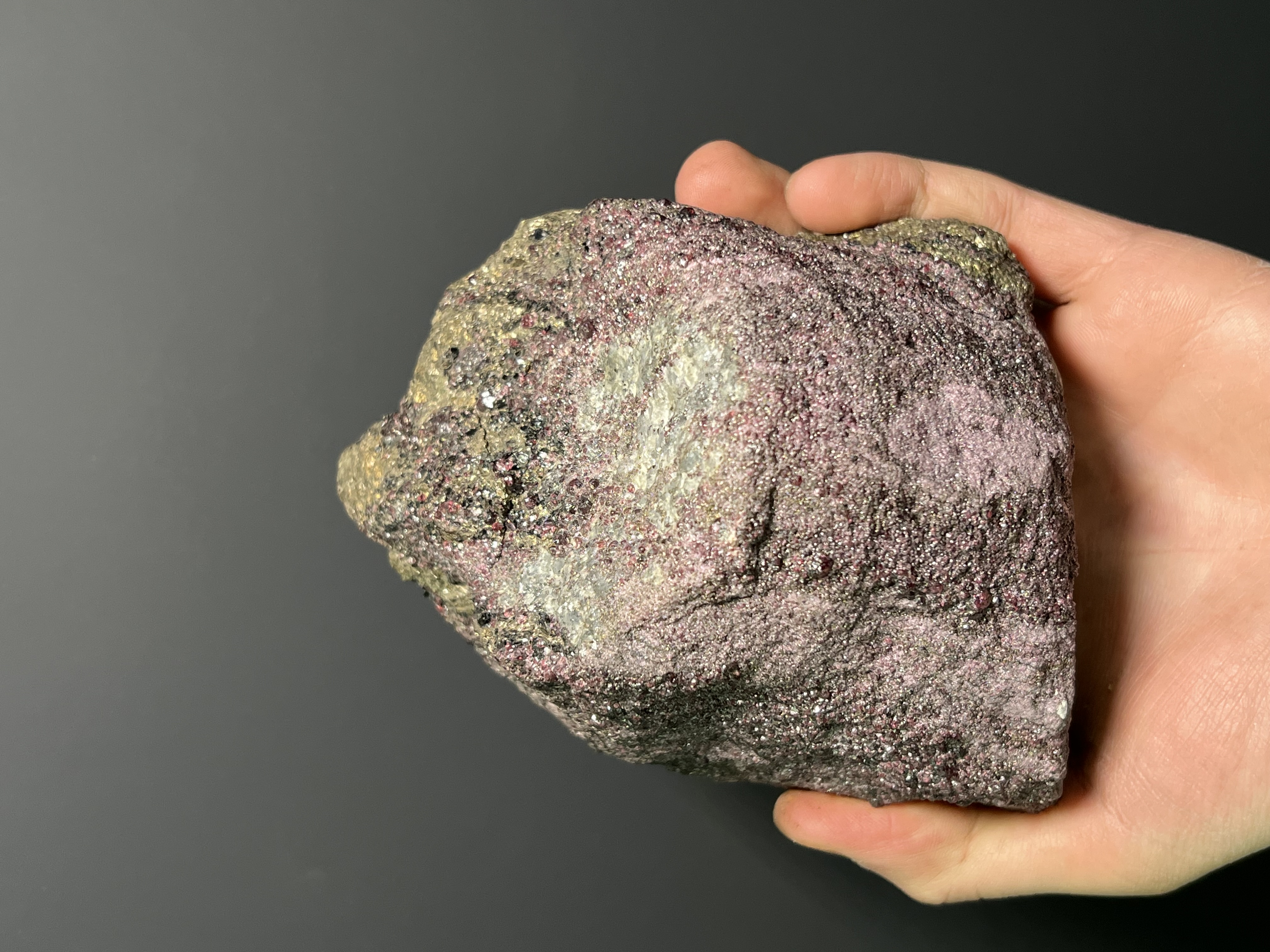Pyrrhotite, Quartz, Biotite And Garnet Specimen, 1,9kg