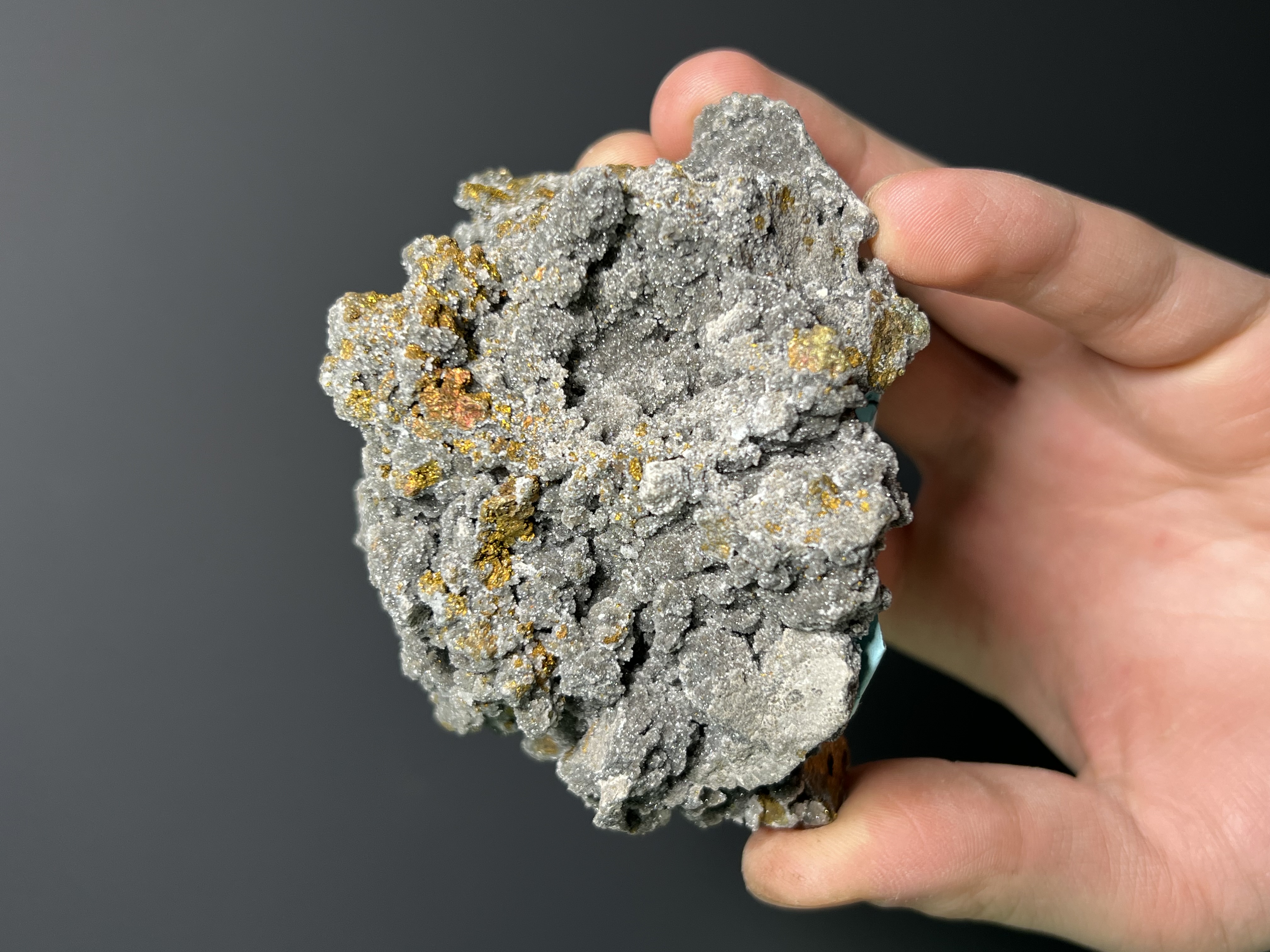 Calcite And Dolomite With Chalcopyrite, 440gram