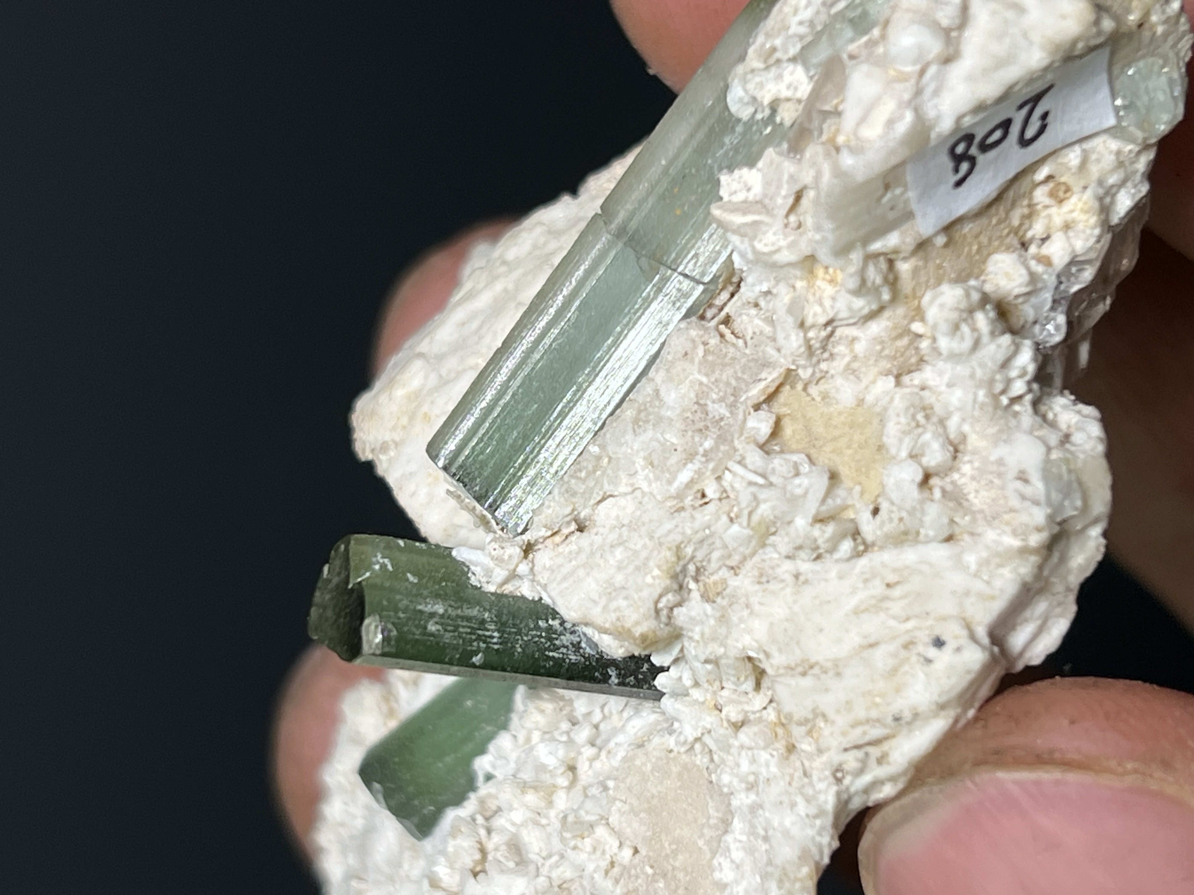 Termolite Tourmaline Specimen, 47gram