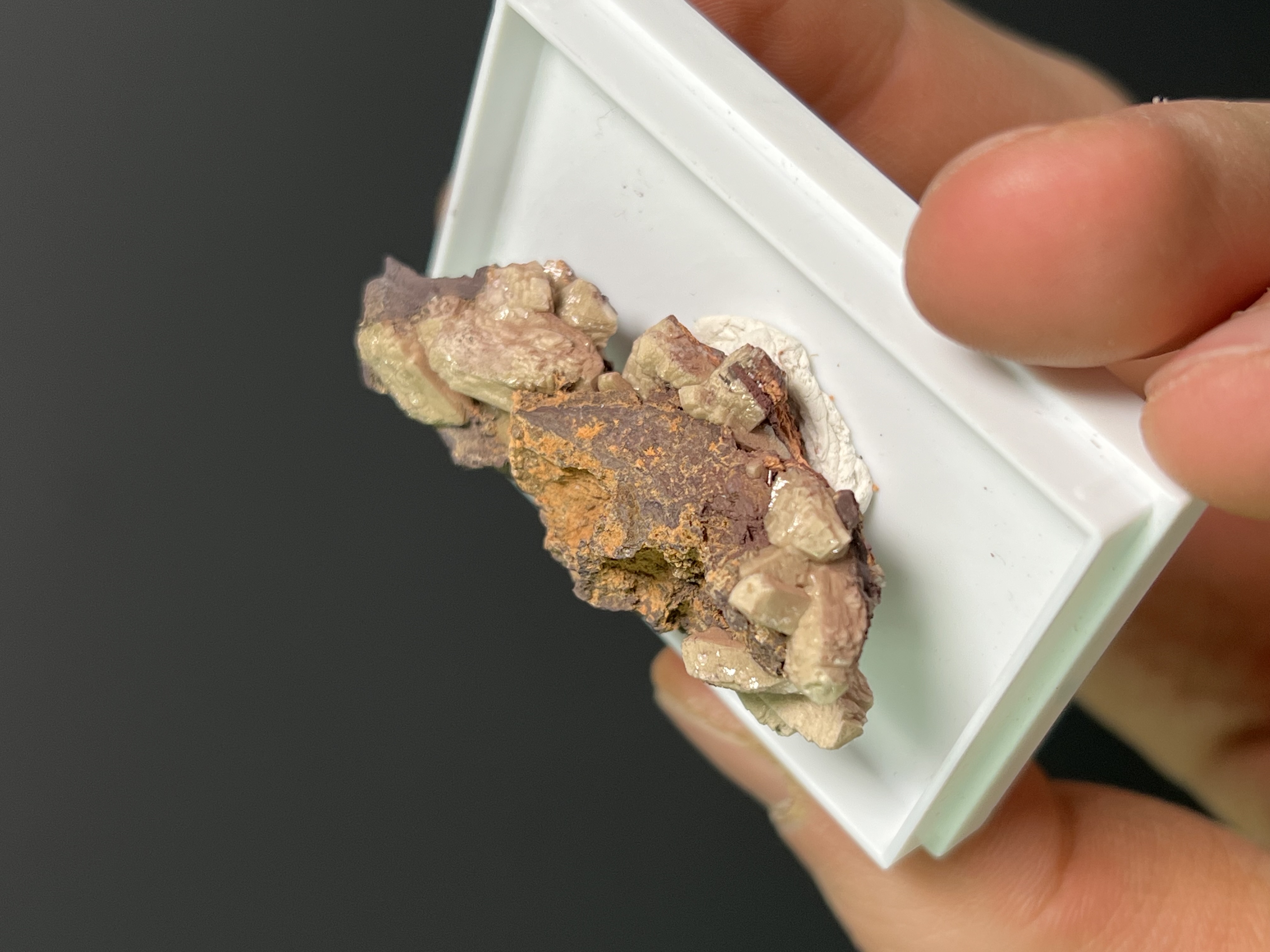 Very Rare And Unique Poldervaartite Specimen