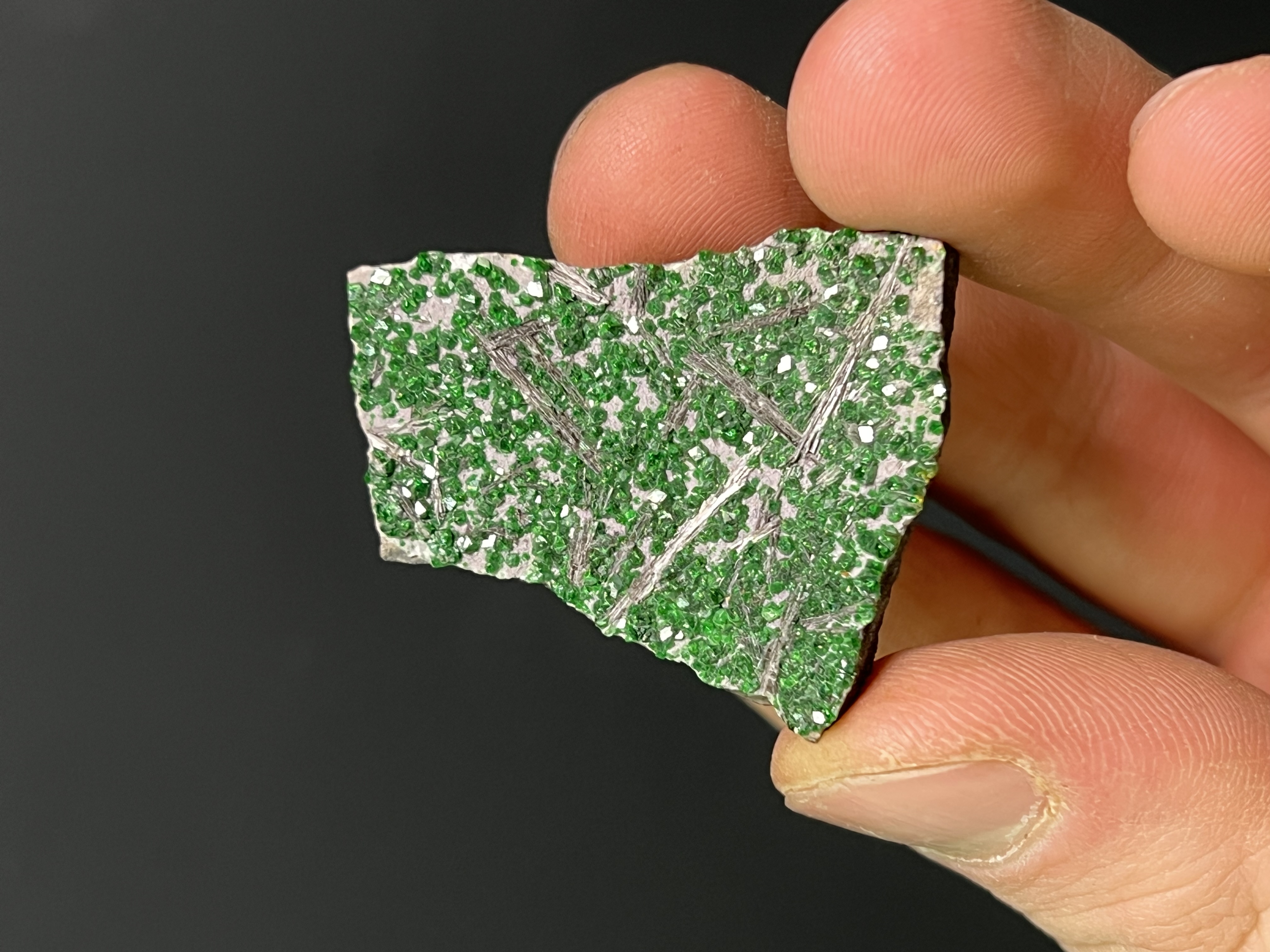 Very Special, Uvarovite Garnet Specimen