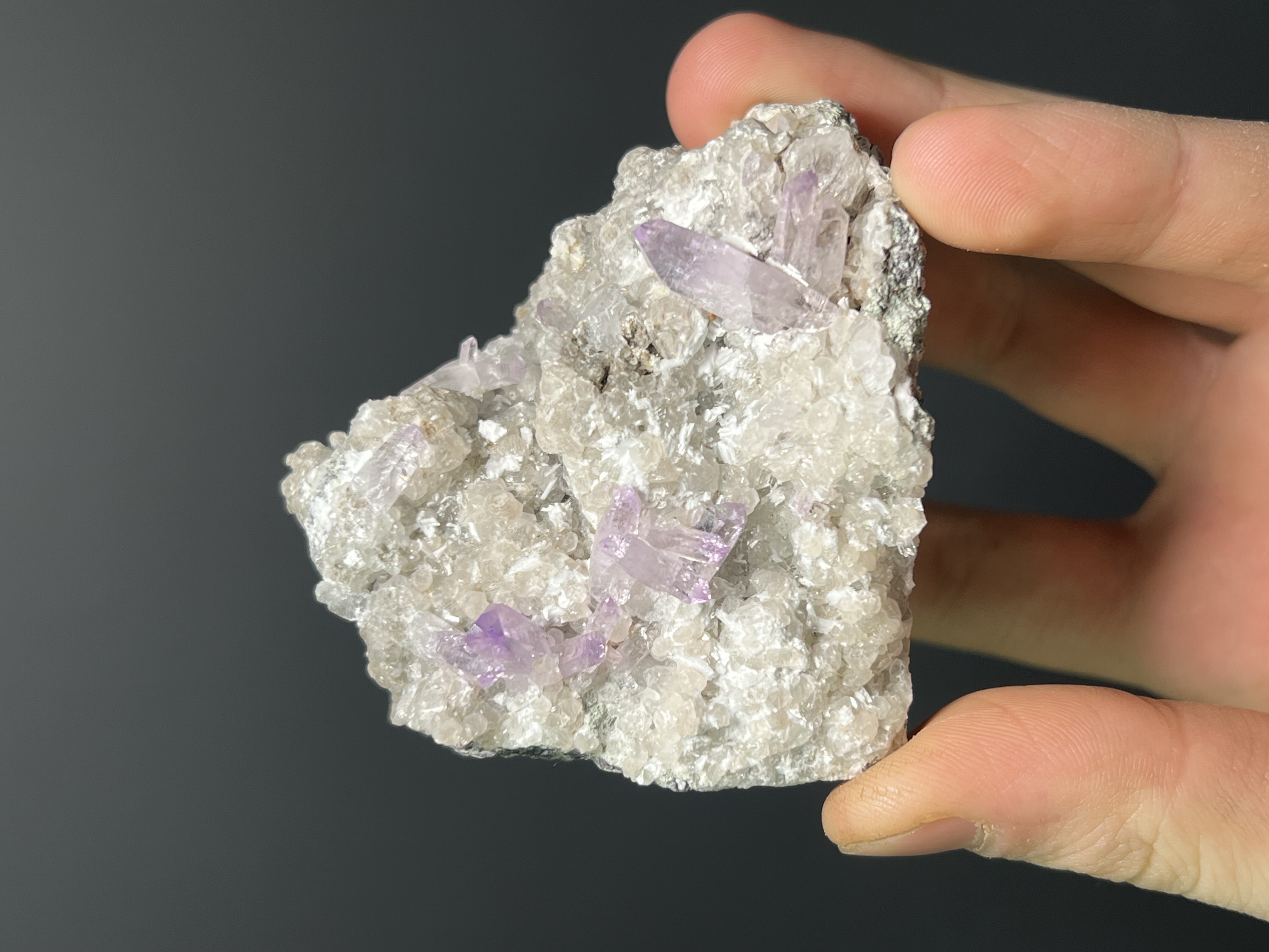 Quartz War Amethyst Specimen 