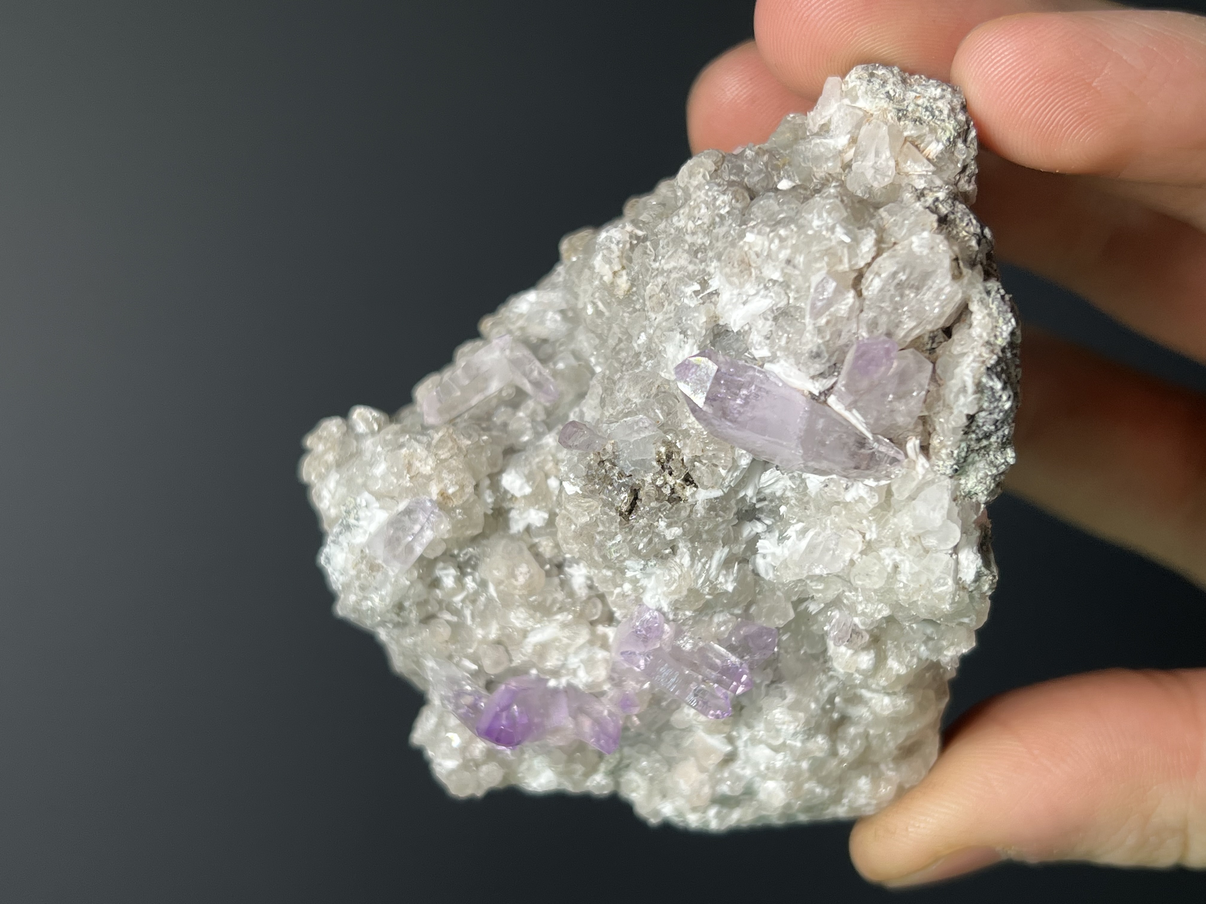 Quartz War Amethyst Specimen 