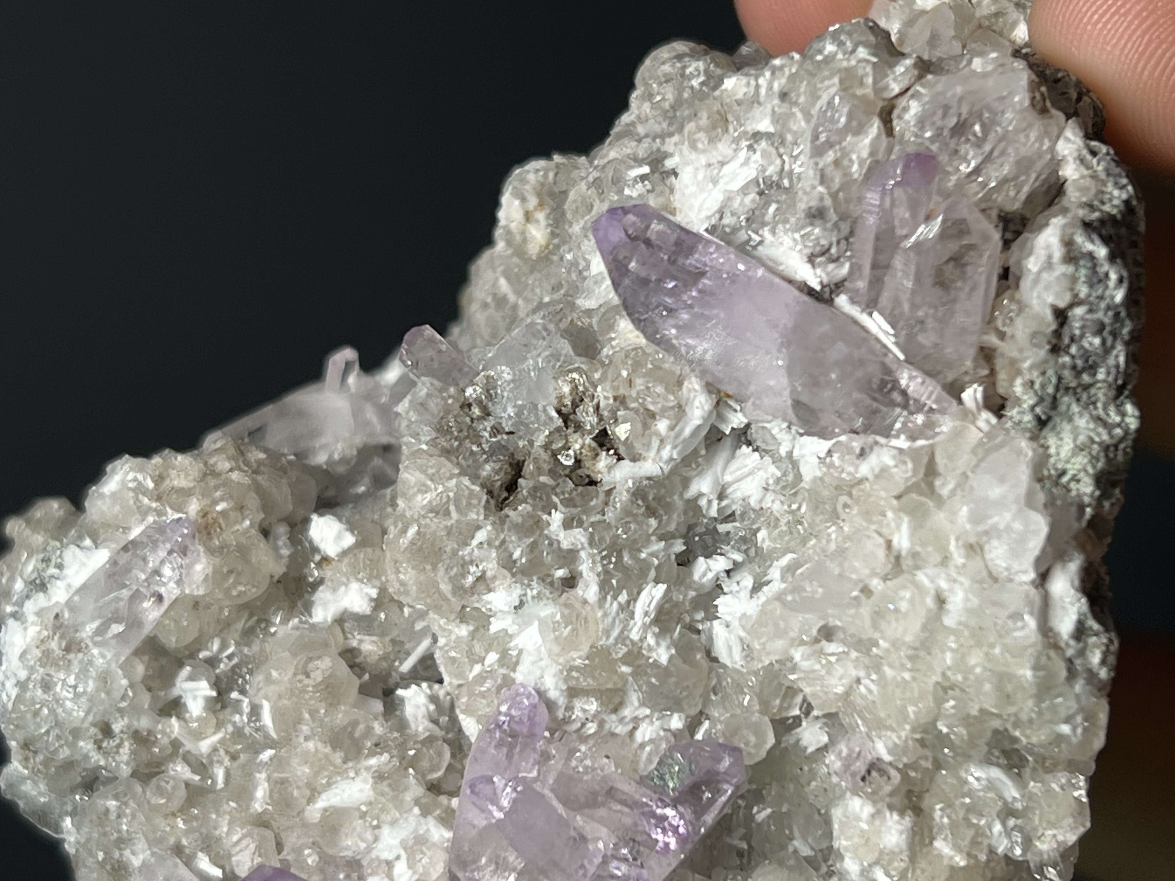 Quartz War Amethyst Specimen 