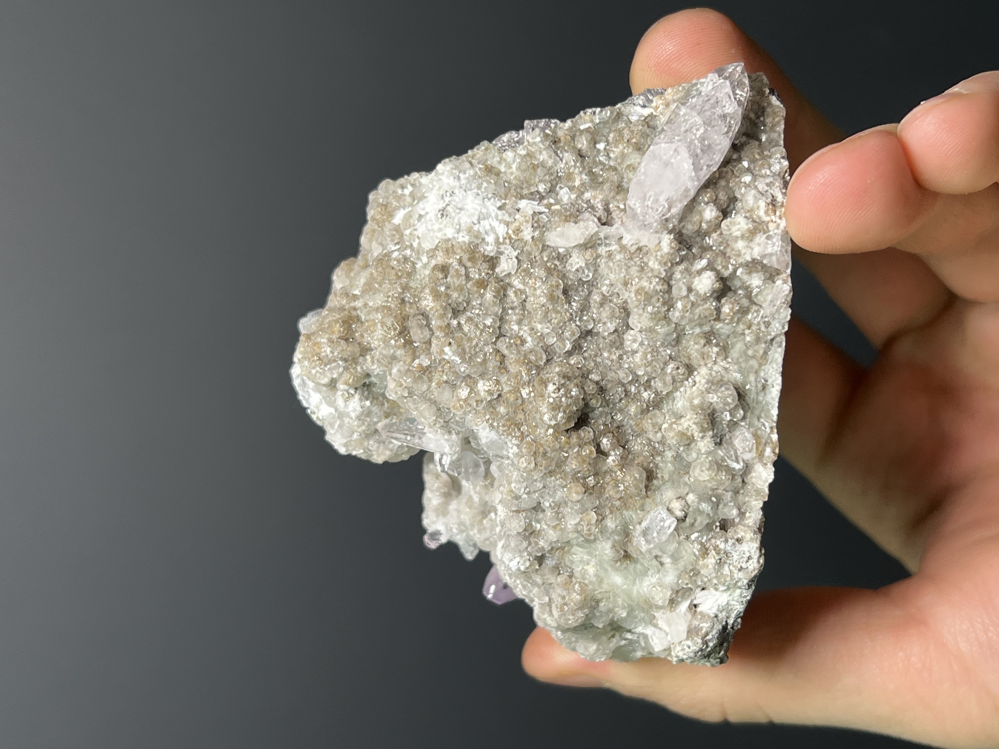 Quartz War Amethyst Specimen 