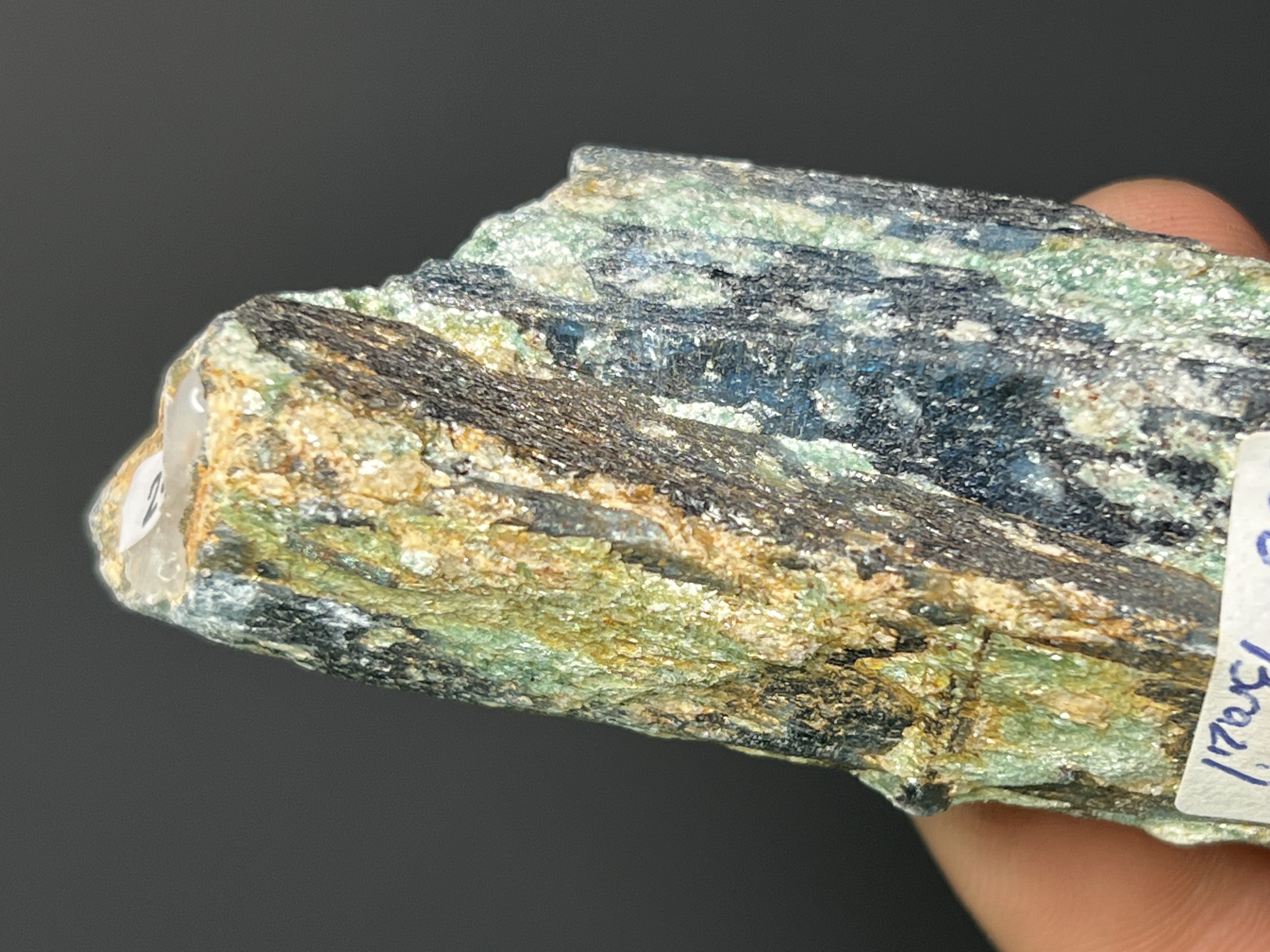 Dark Blue Tanzania Spar Kyanite Specimen